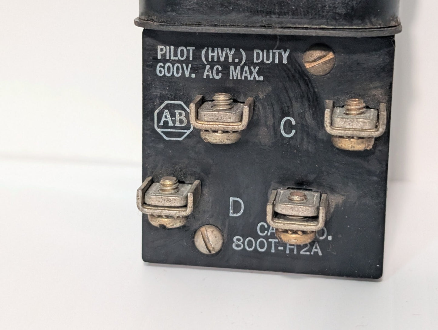 Allen Bradley 800T-A2B 800T-H2A Push Button Selector Switch + Square D 9001 KL