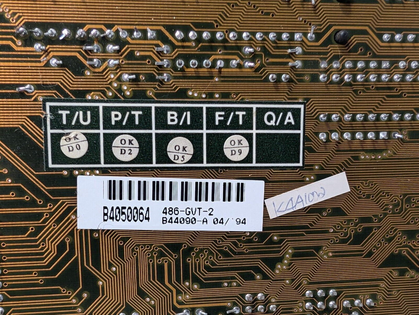 Vintage Magitronic A-BL2466C 486-GVT-2 Desktop Motherboard-Free Shipping