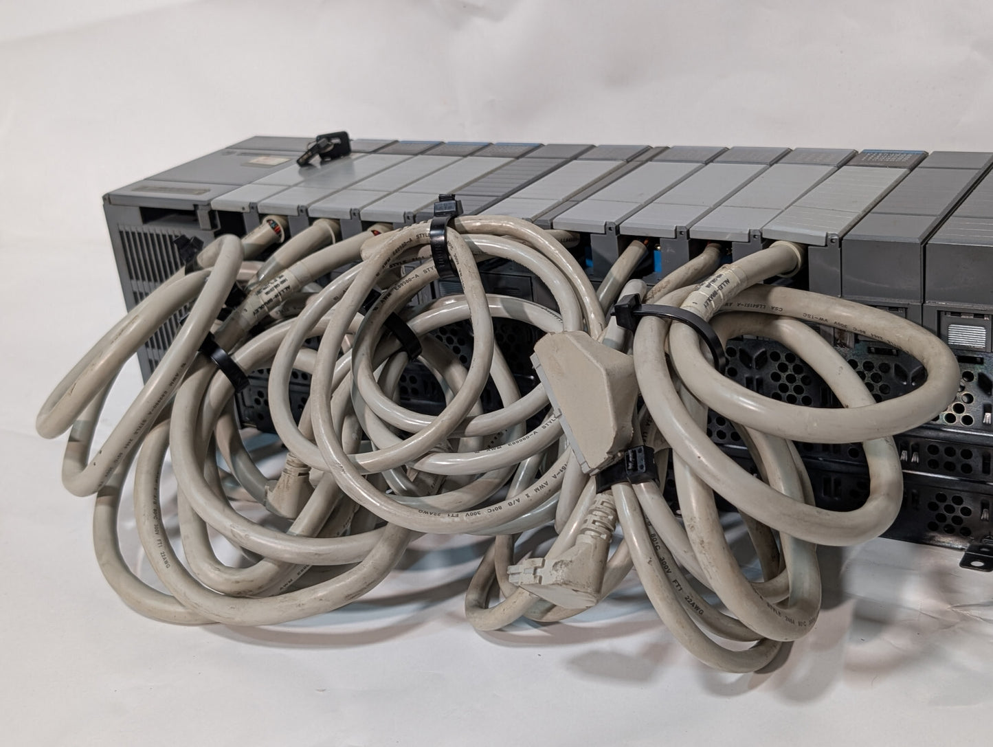 Allen Bradley 1746-A13 Chassis Rack, SLC500, 13-Slot; 1746-P2 SER C Power Supply