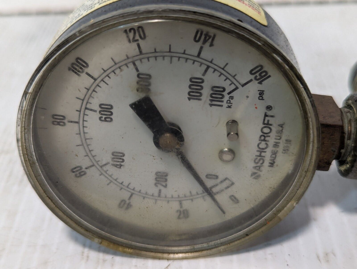 Speed Aire, Air Regulator, Brass Socket w/Ashcroft 0-160PSI gage - Free Shipping