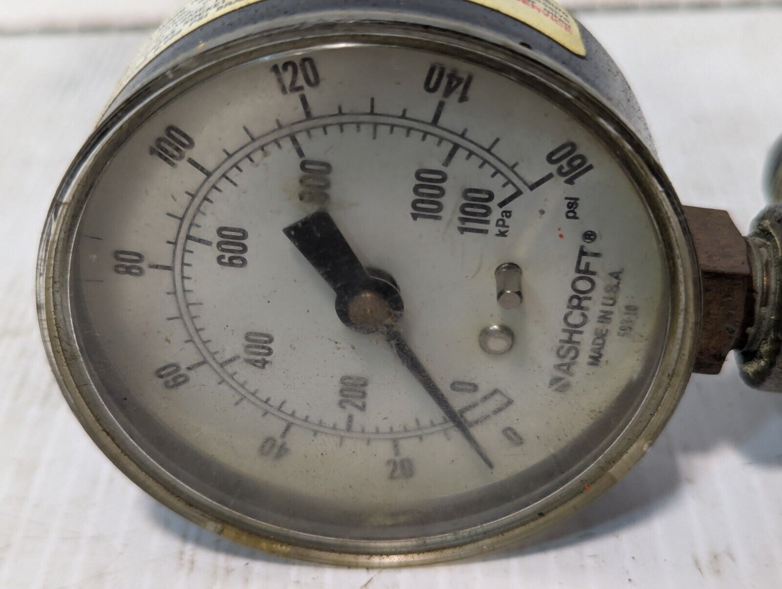 Speed Aire, Air Regulator, Brass Socket w/Ashcroft 0-160PSI gage - Free Shipping