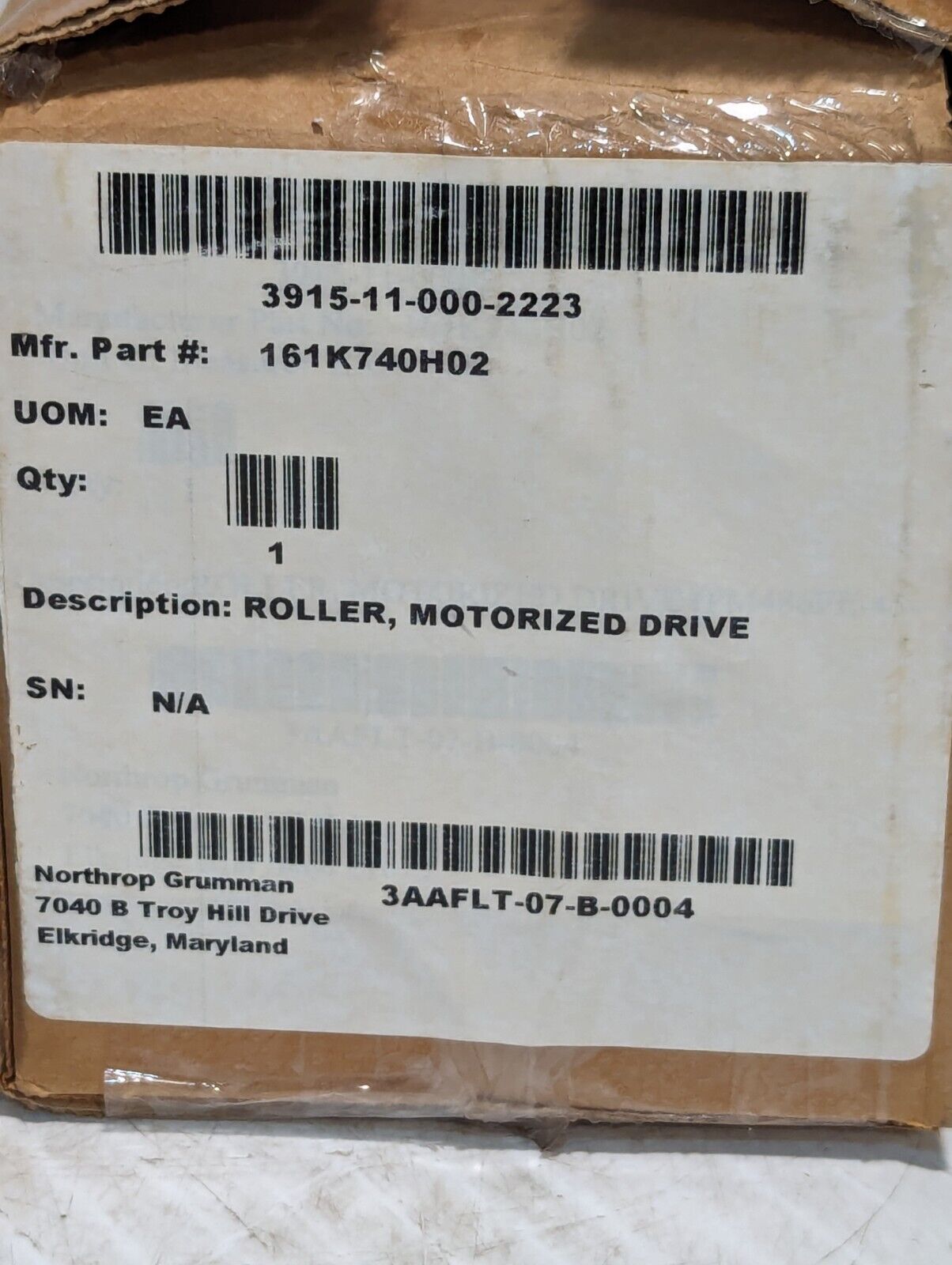 NEW Itoh Moller PM486FE-45-442-D-024-C150-P2 Motorized Drive Roller - Free Ship
