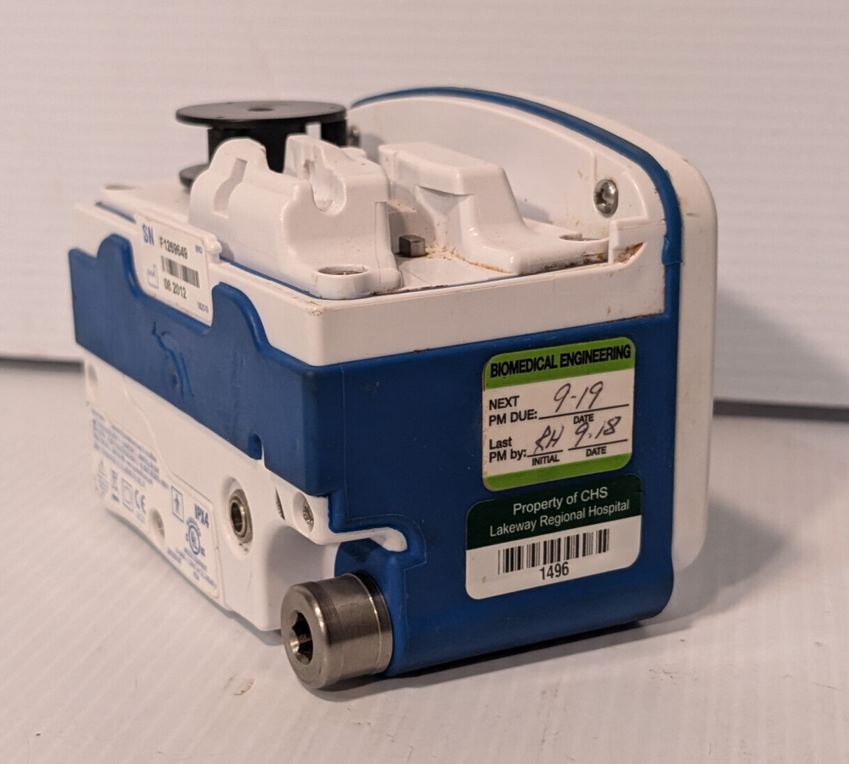 AccuSystem Kangaroo Joey Feeding Pump- no AC DC Power Adapter Source