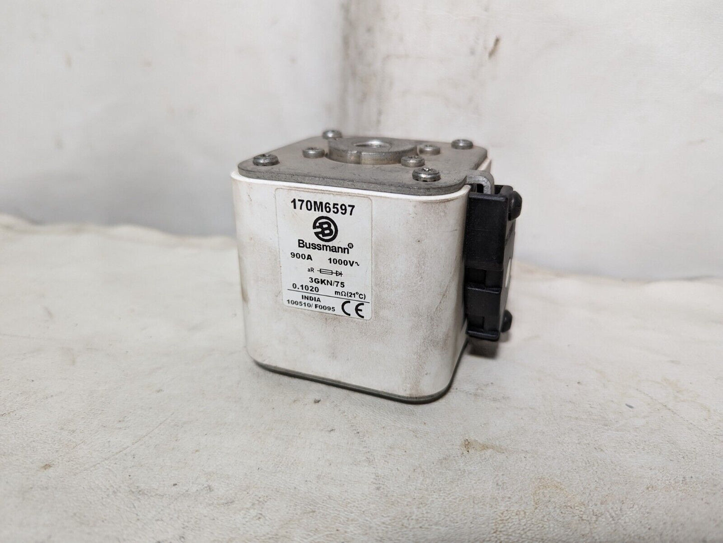 Bussmann 170M6597 fuse-link, 900A, 1000VAC, 3GKN/75