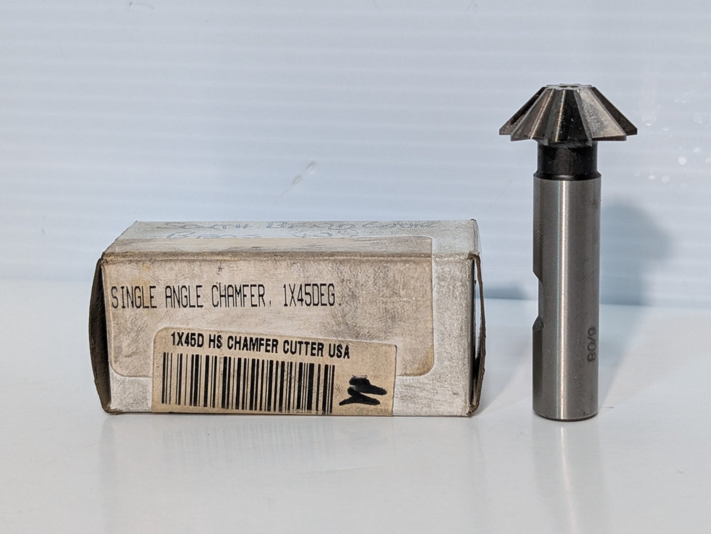 Whitney Tool CH10045 Single Angle Chamfer Milling Cutter, 1" x 45 Degrees