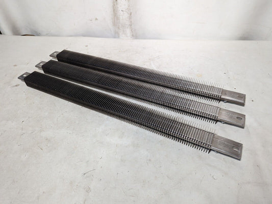 Tempco E9613 finned channel strip heater, FCO200, 2612T3, 1550W, 240V, CSF00172