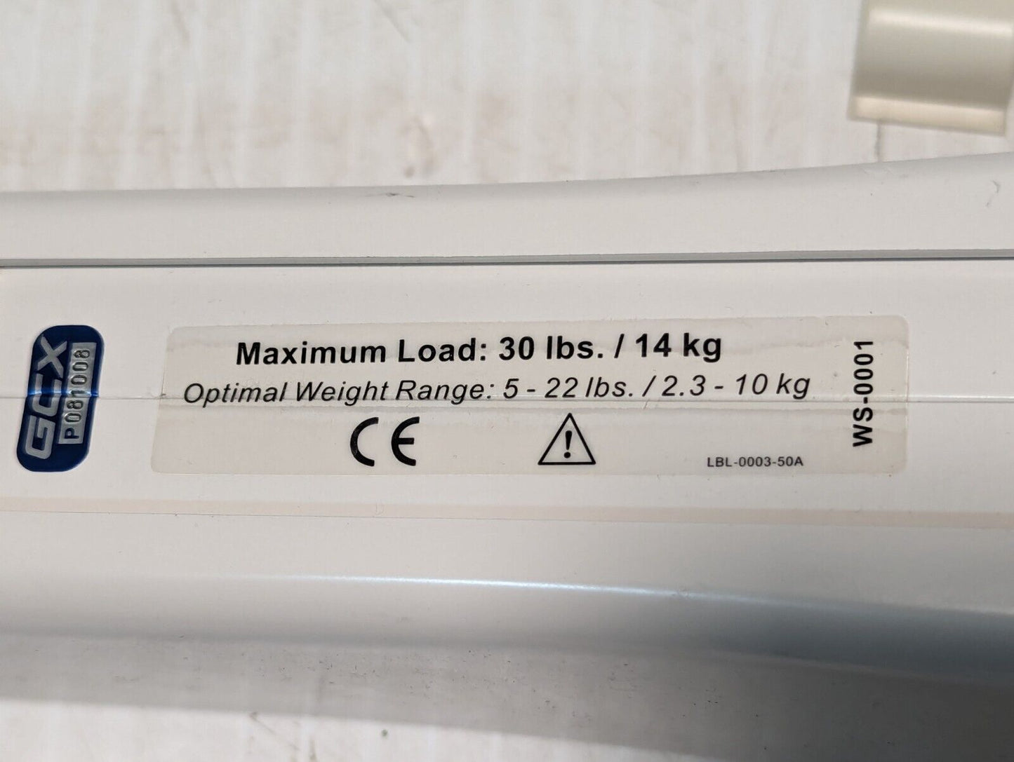 GCX WS-0001 Wall Mounted Patient Monitor Equipment Arm, Max load 30lb -Free Ship