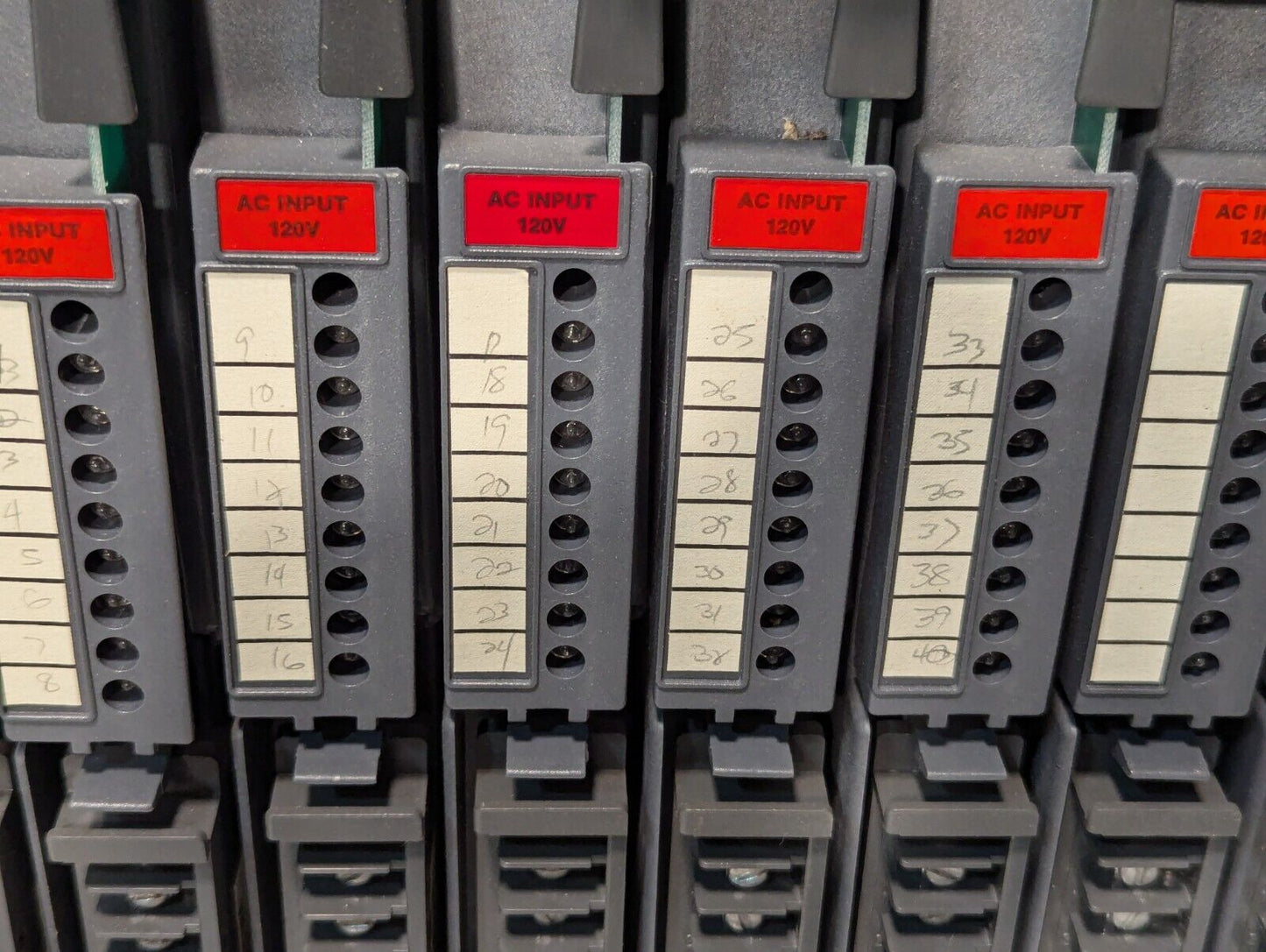 AB Bulletin 1771AD 16 Slot I/O Chassis w/Modules and PLC-2/15 Controller