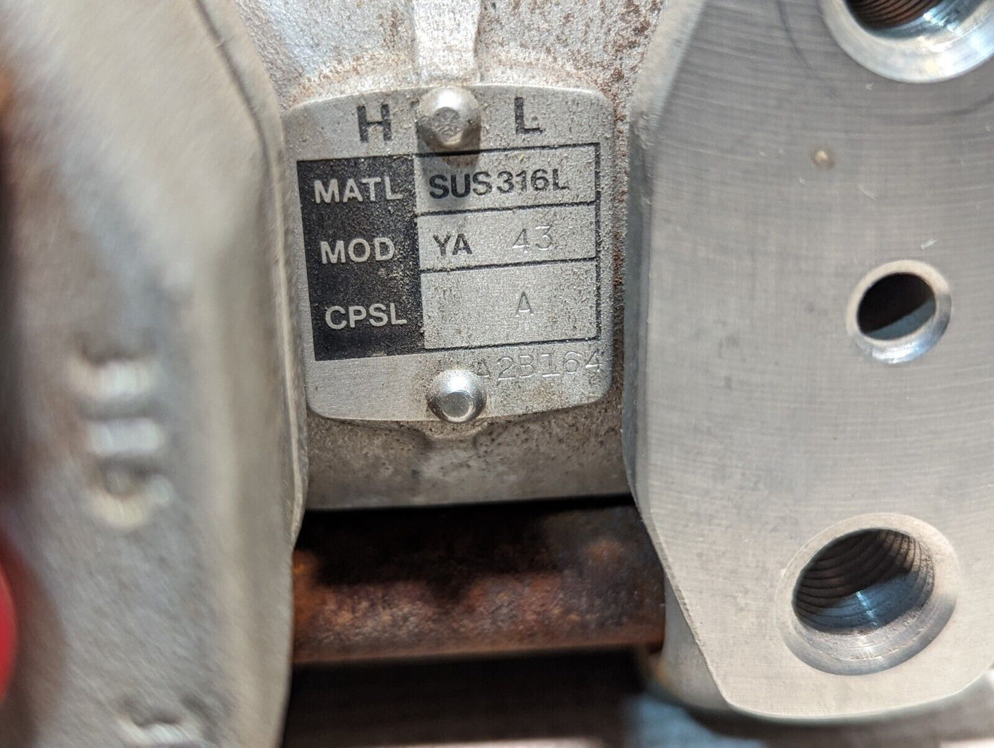 Yokogawa YA 43F-SAS3 Pressure Transmitter, 0-60PSIG cal range, 150PSI max