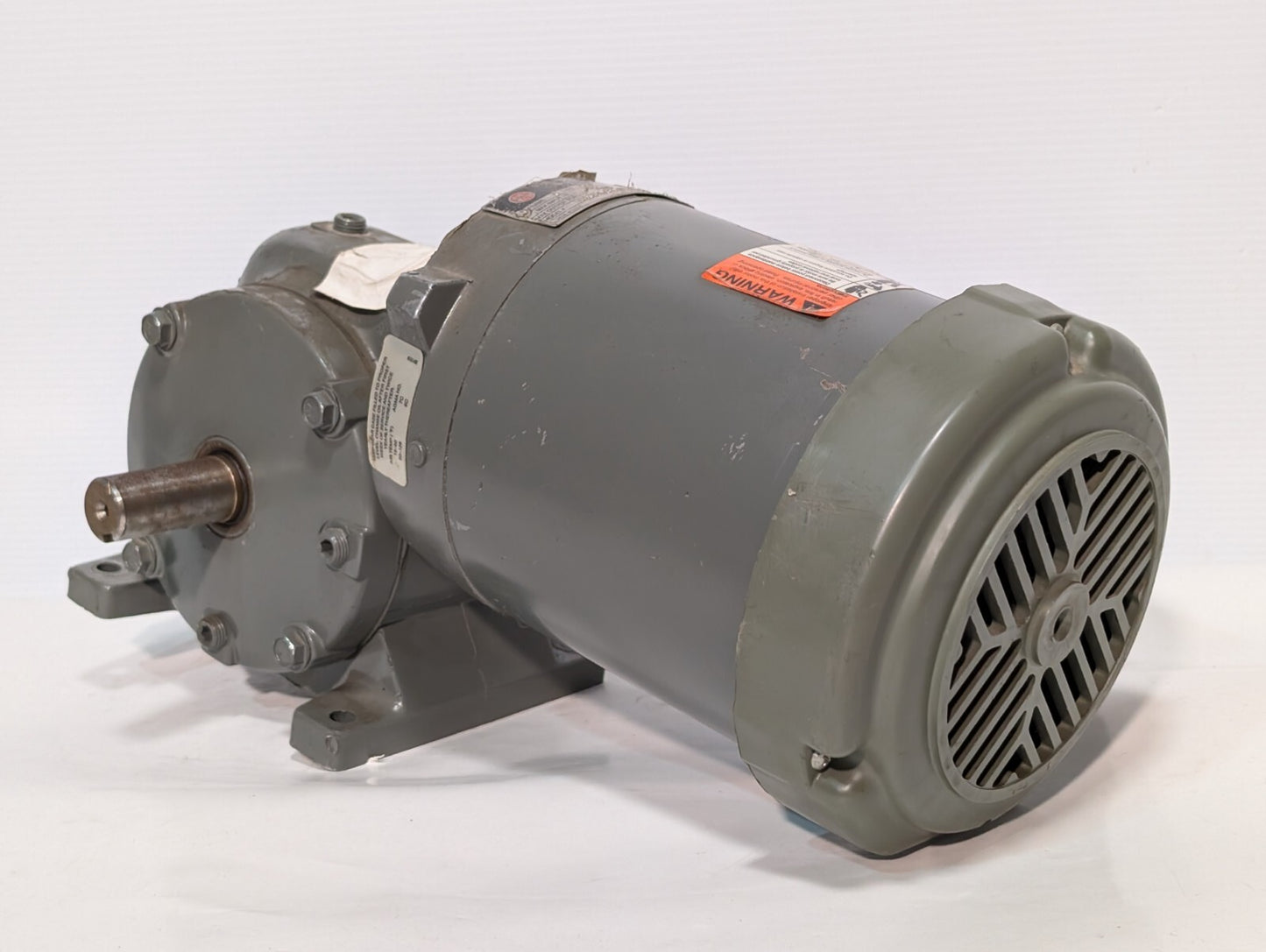 US Motor E180A Gear Motor, Unimount 125, 0.50hp, 1745rpm, SF: 1.35, Frame: 56