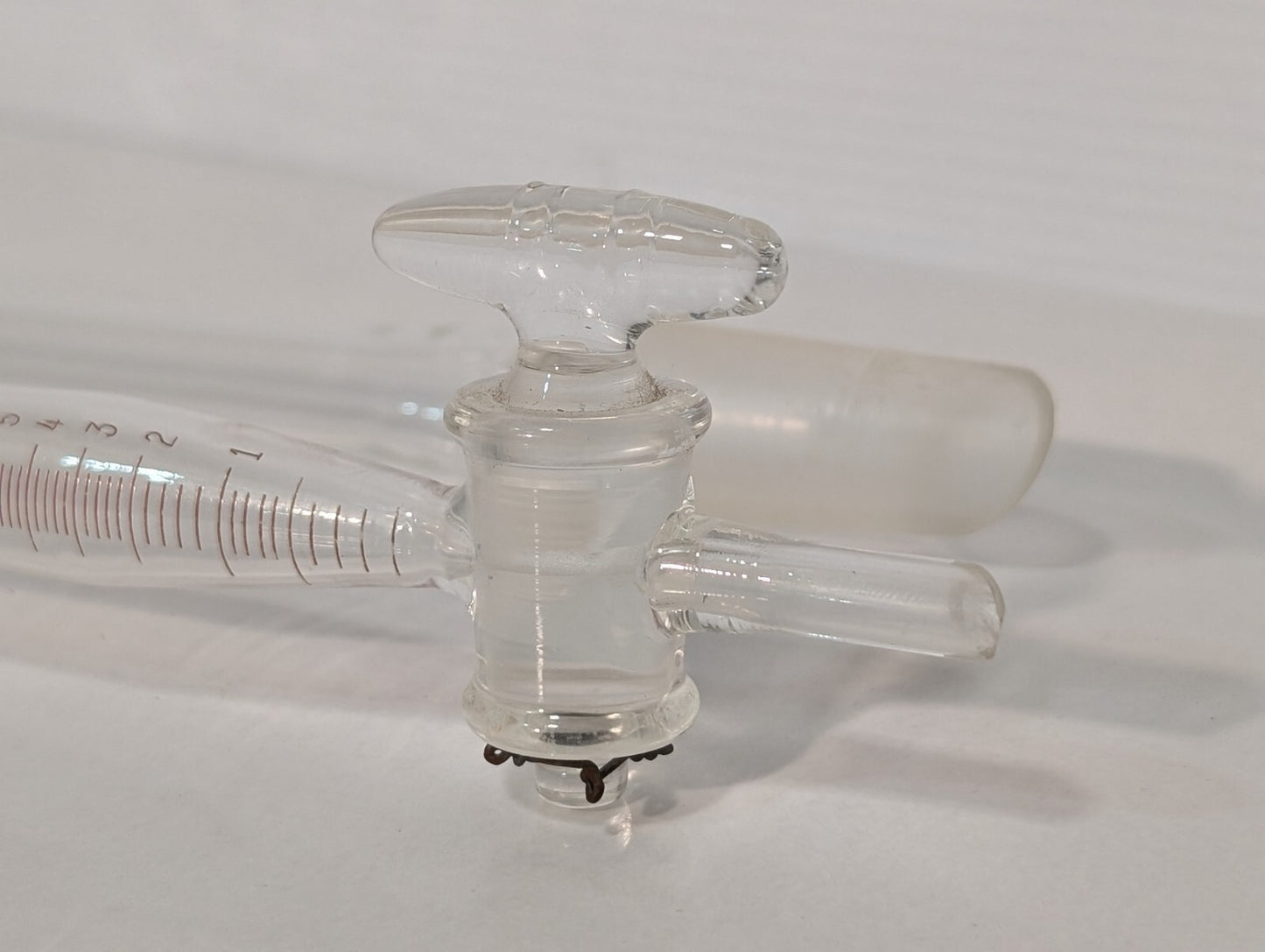 Tudor Scientific Glass Distilling Receiver, Moisture Test, Barrett TG-4005 25mL
