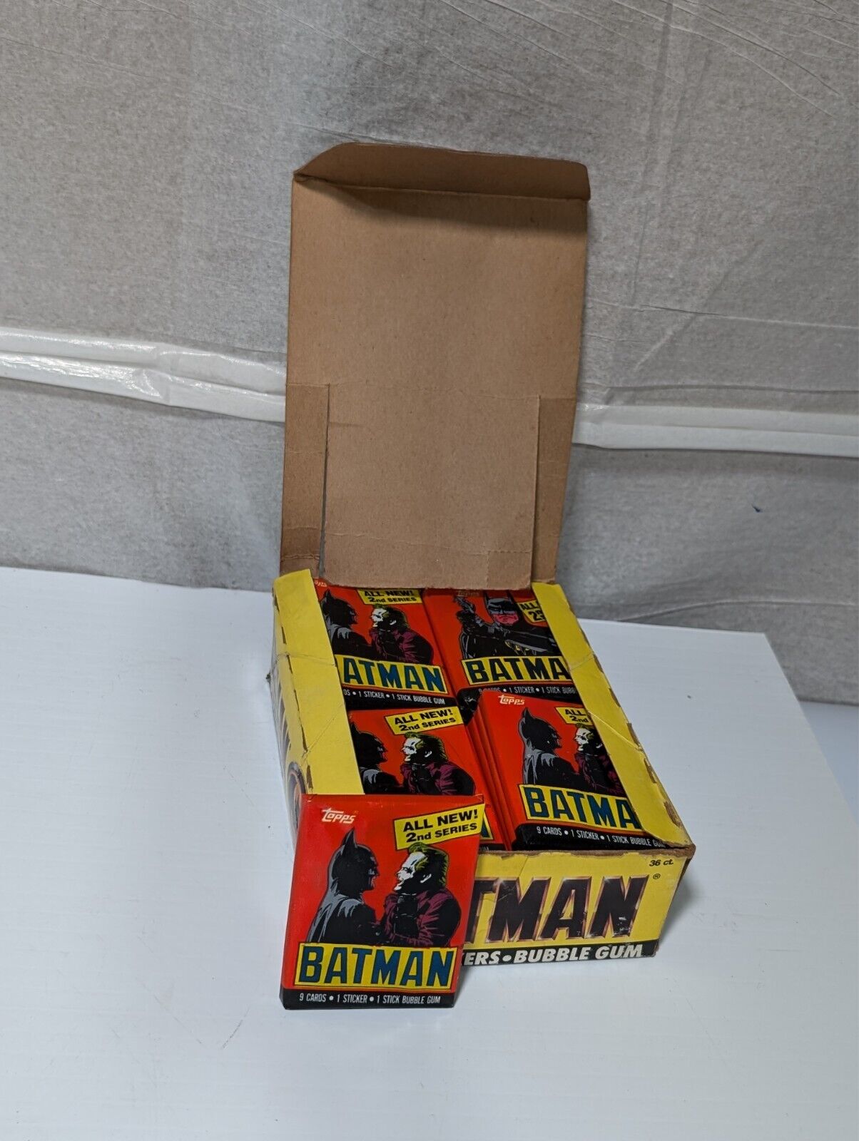 Vintage Batman Collectibles 1500+ Cards Stickers Michael Keaton Jack Nicholson