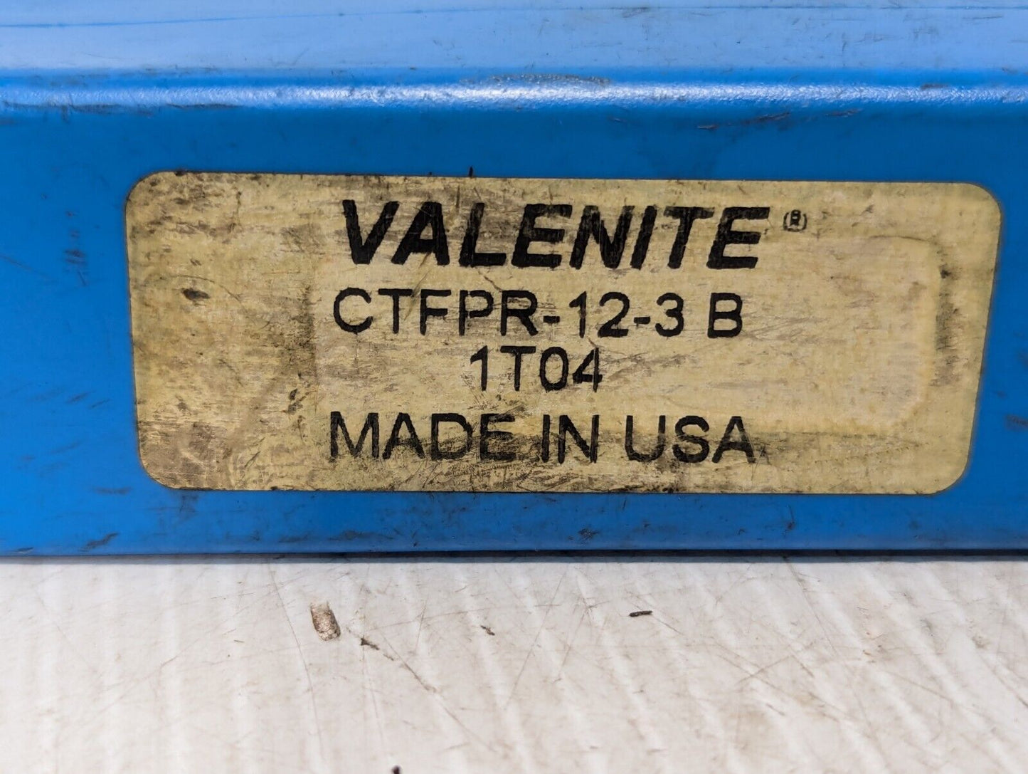 Valenite CTFPR-12-3 B 1T04 Lathe Turning Tool Holder - Free Shipping