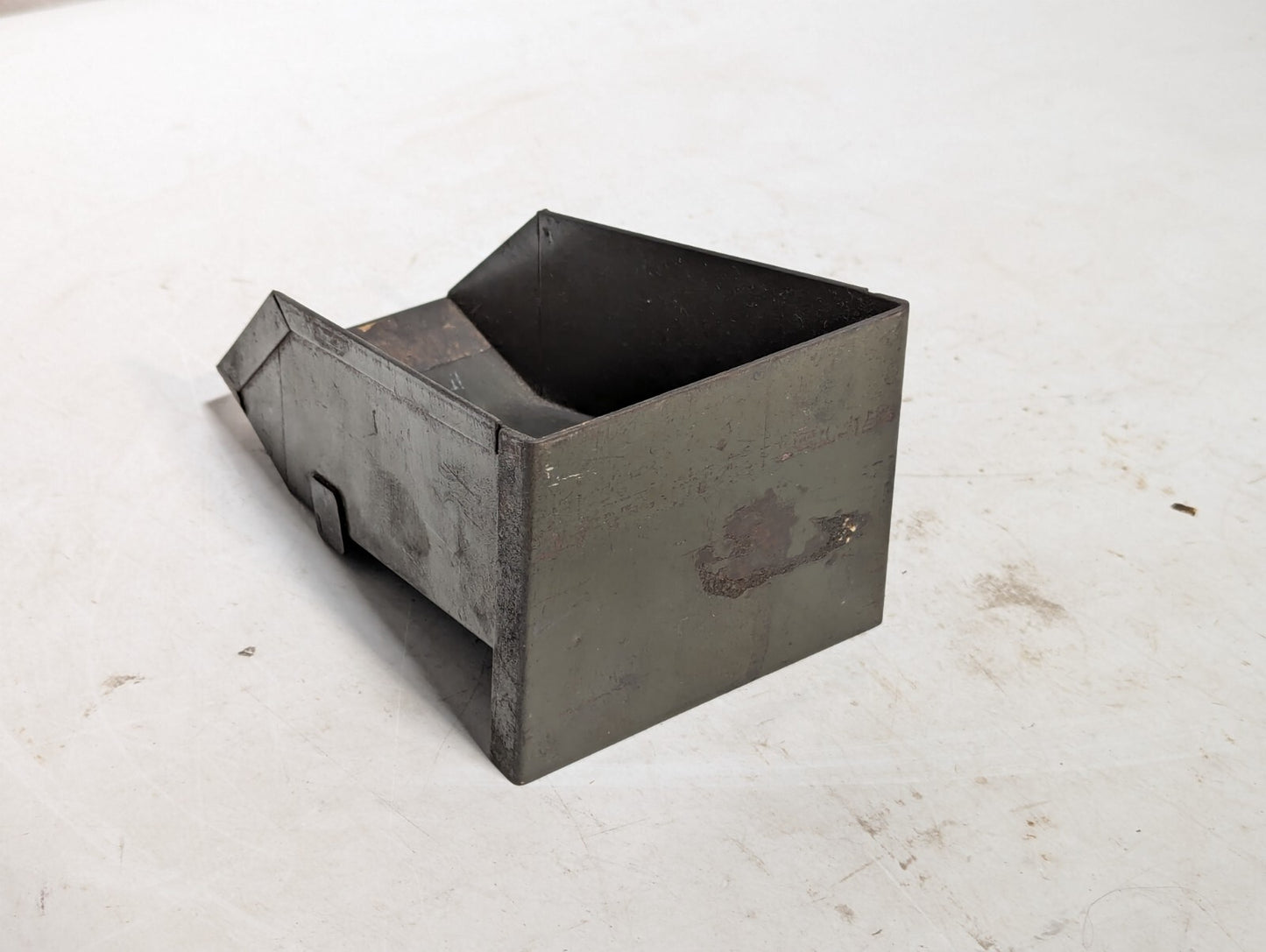 Vintage Lot of 7 Stackbin No. A-10 Stackable Industrial Storage Bins