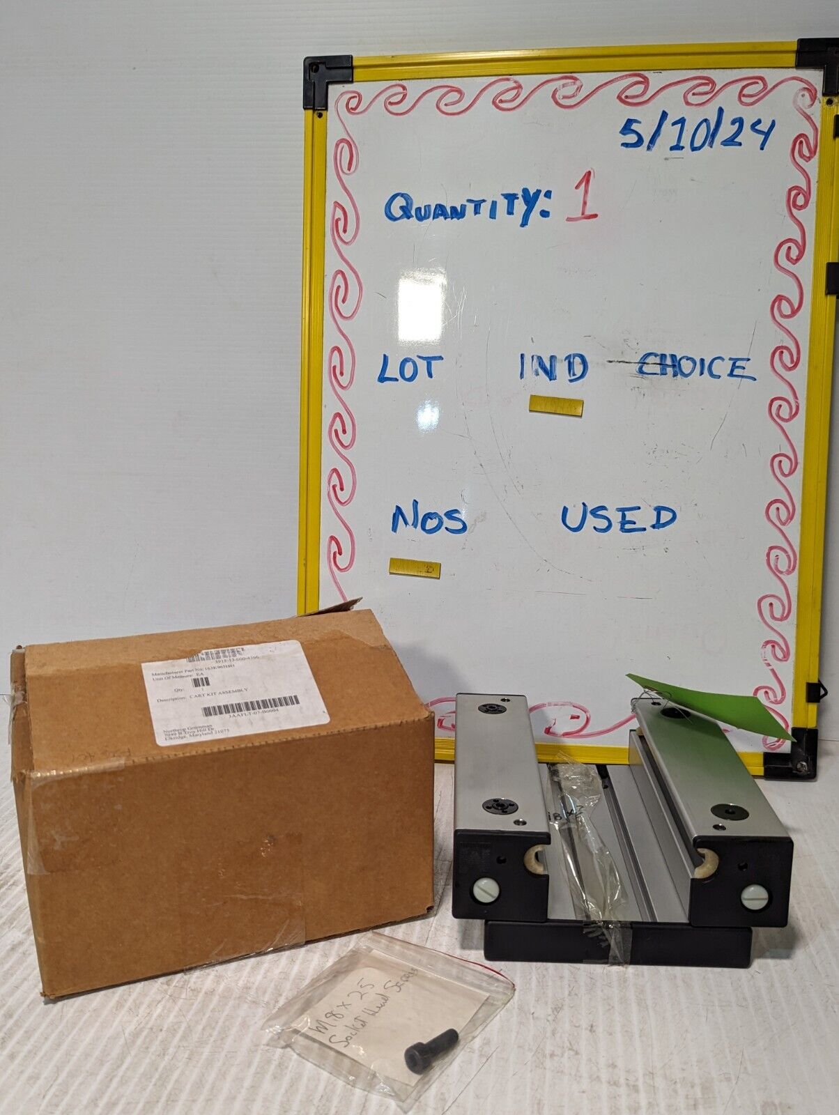 3915-13-000-4566 163K965H01 Cart Kit Assembly, L=9.2" W=7.9" - Free Shipping