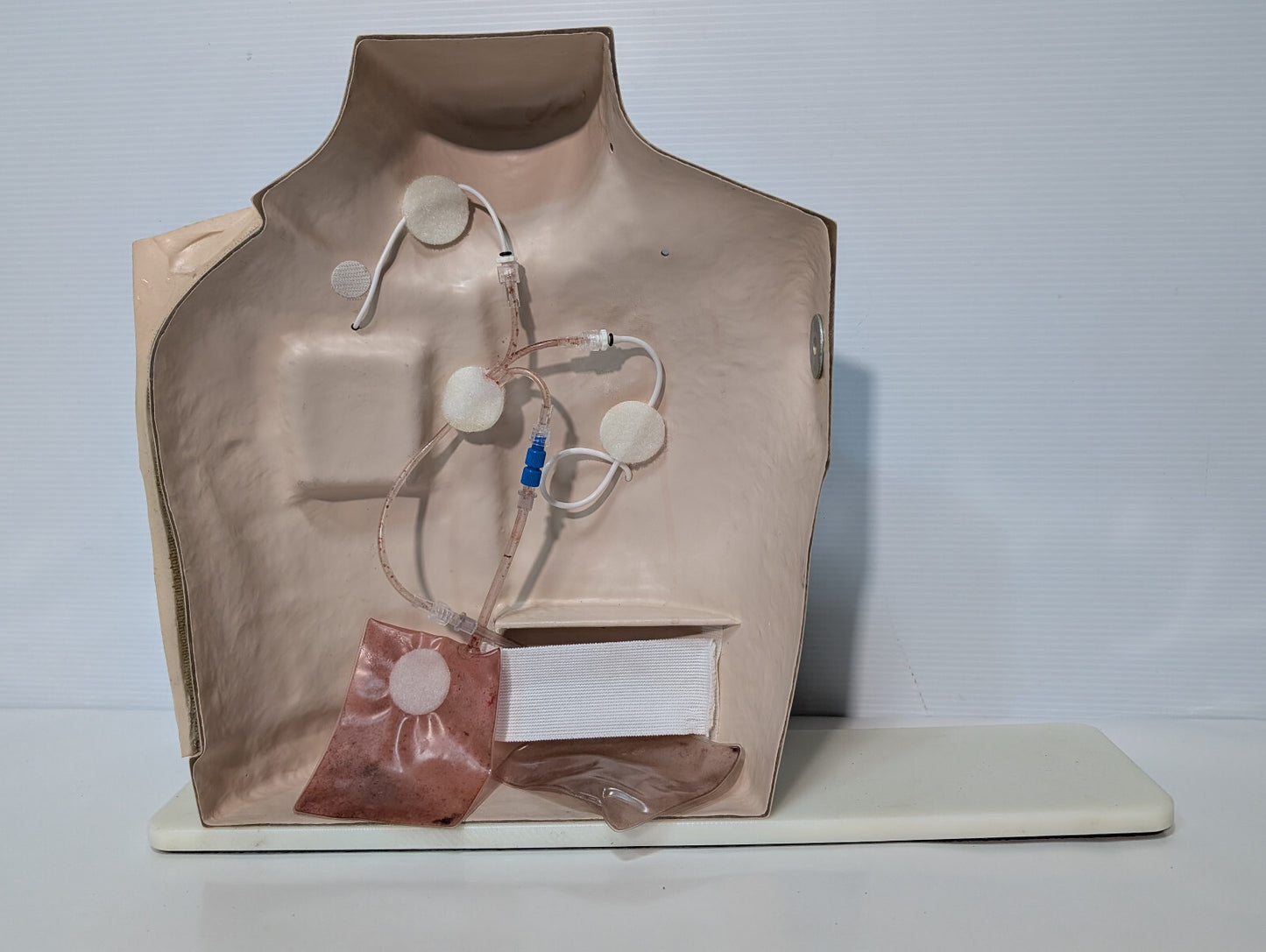 Vata Chester Chest 400P Anatomical Healthcare Model Port Training Mannequin