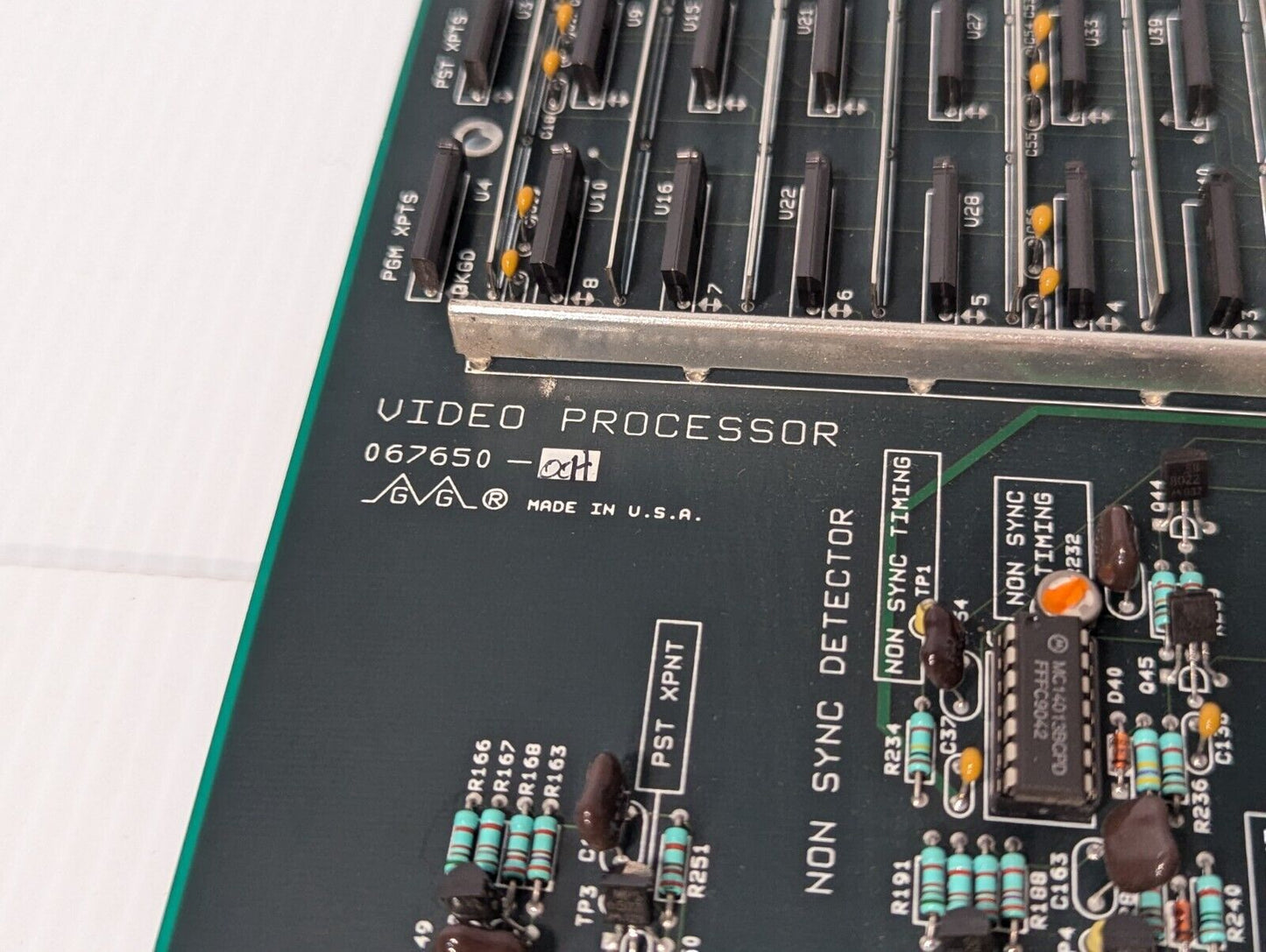 GMG 067650-OCH video processor circuit board, 55-046750-00, 58-047650-00