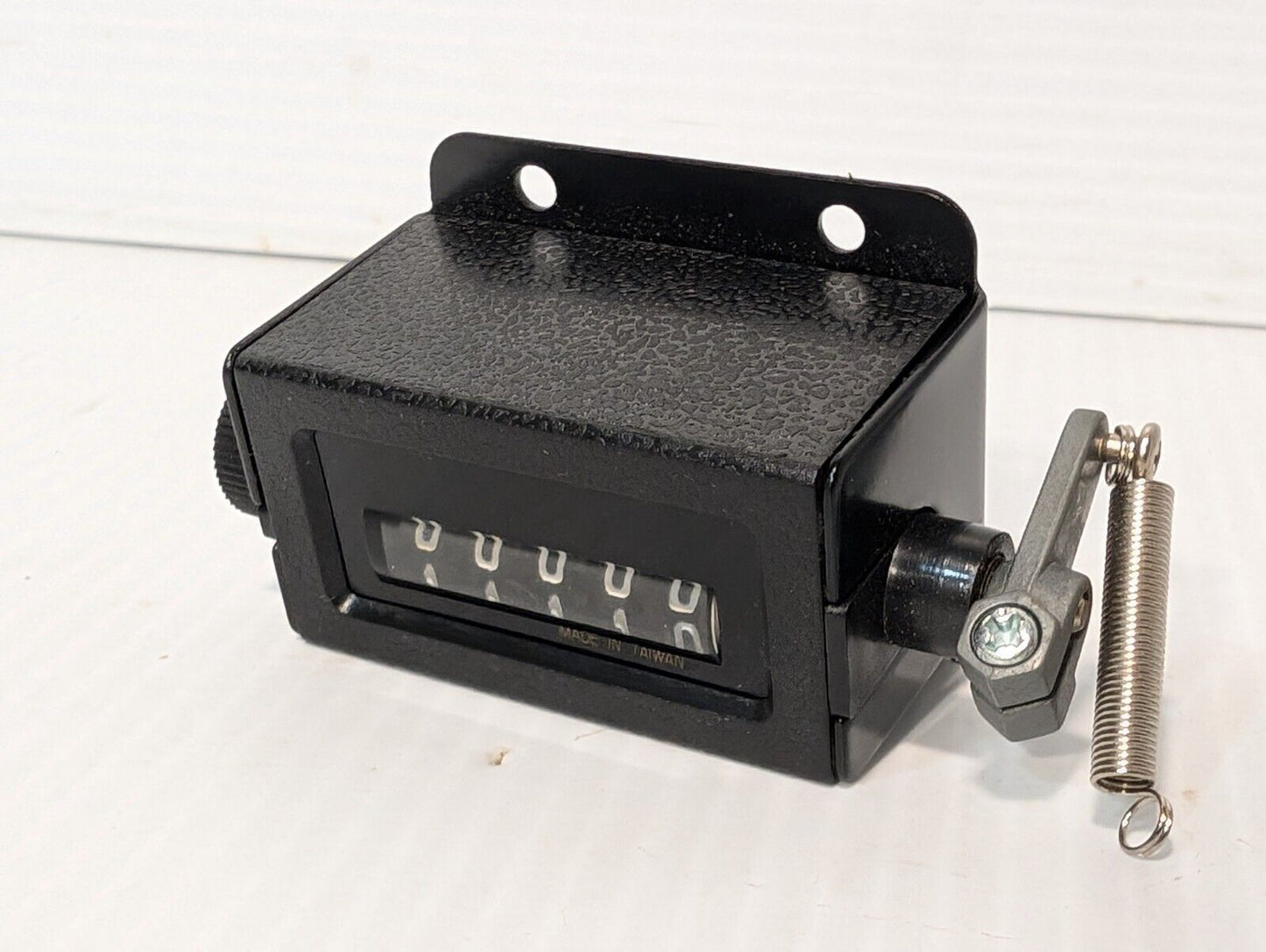 5 Digit Mechanical Display Stroke Counter w\ Manual Reset - Free Shipping