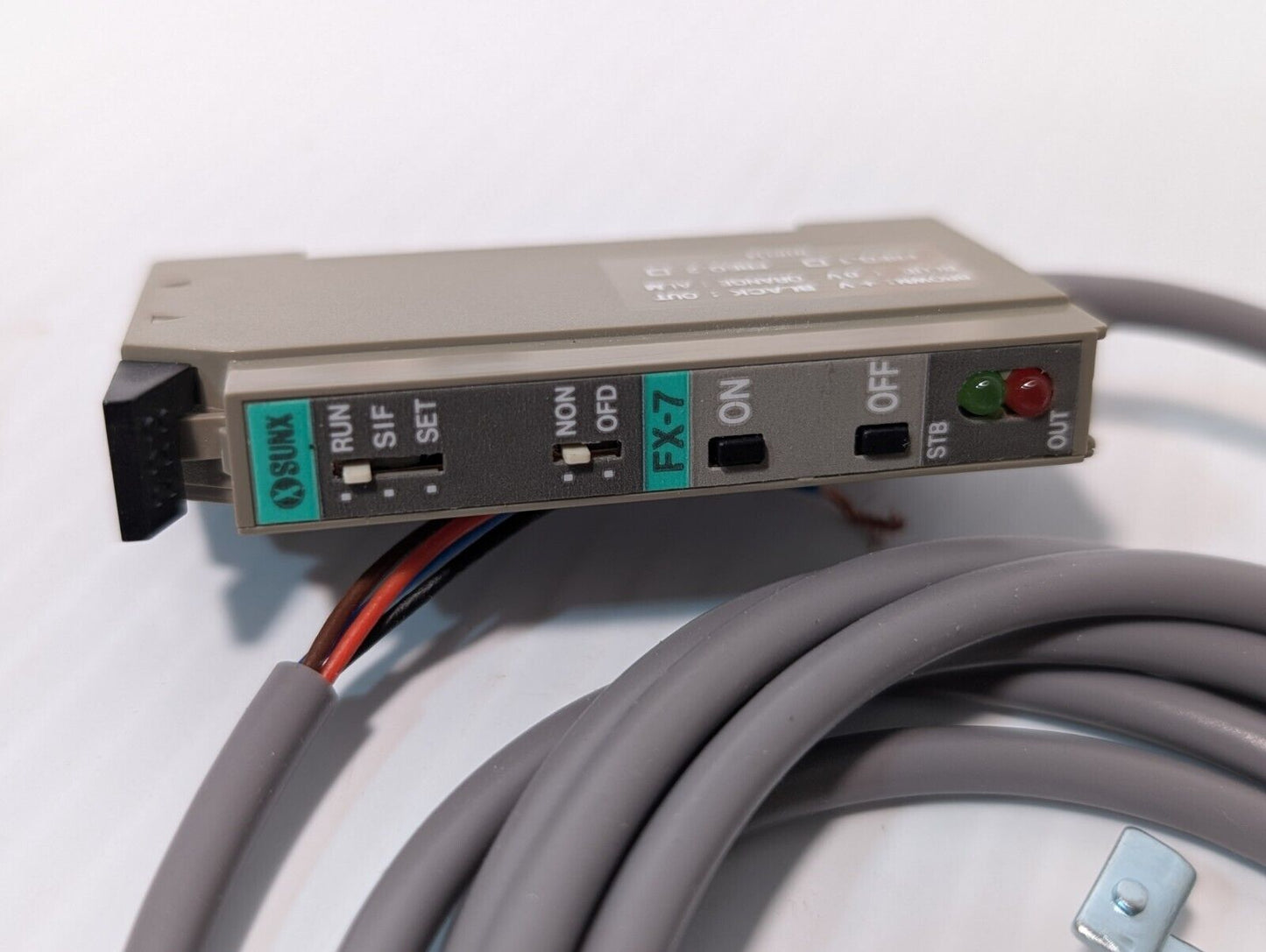 SunX FX-7 Photoelectric Sensor Amplifier, new old stock -Free Shipping & Returns