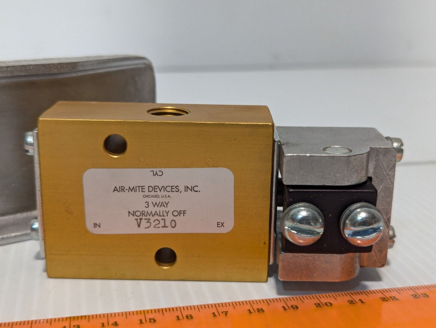 Air-Mite Devices 226G, V3210 3-way Rotoram valve, normally off - Free Shipping