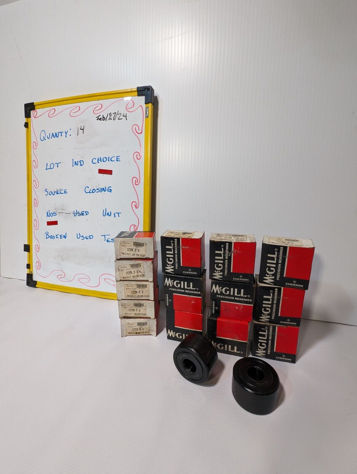 McGill CCYR 3S Cam Yoke Roller - New (Open Box) - Free Shipping