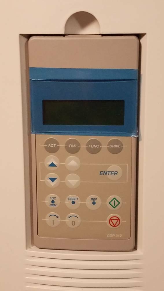 ABB ACS 600 SmartDrive, SD601-460-3-25000 w/Omega PX305-30VACI Press. Transducer