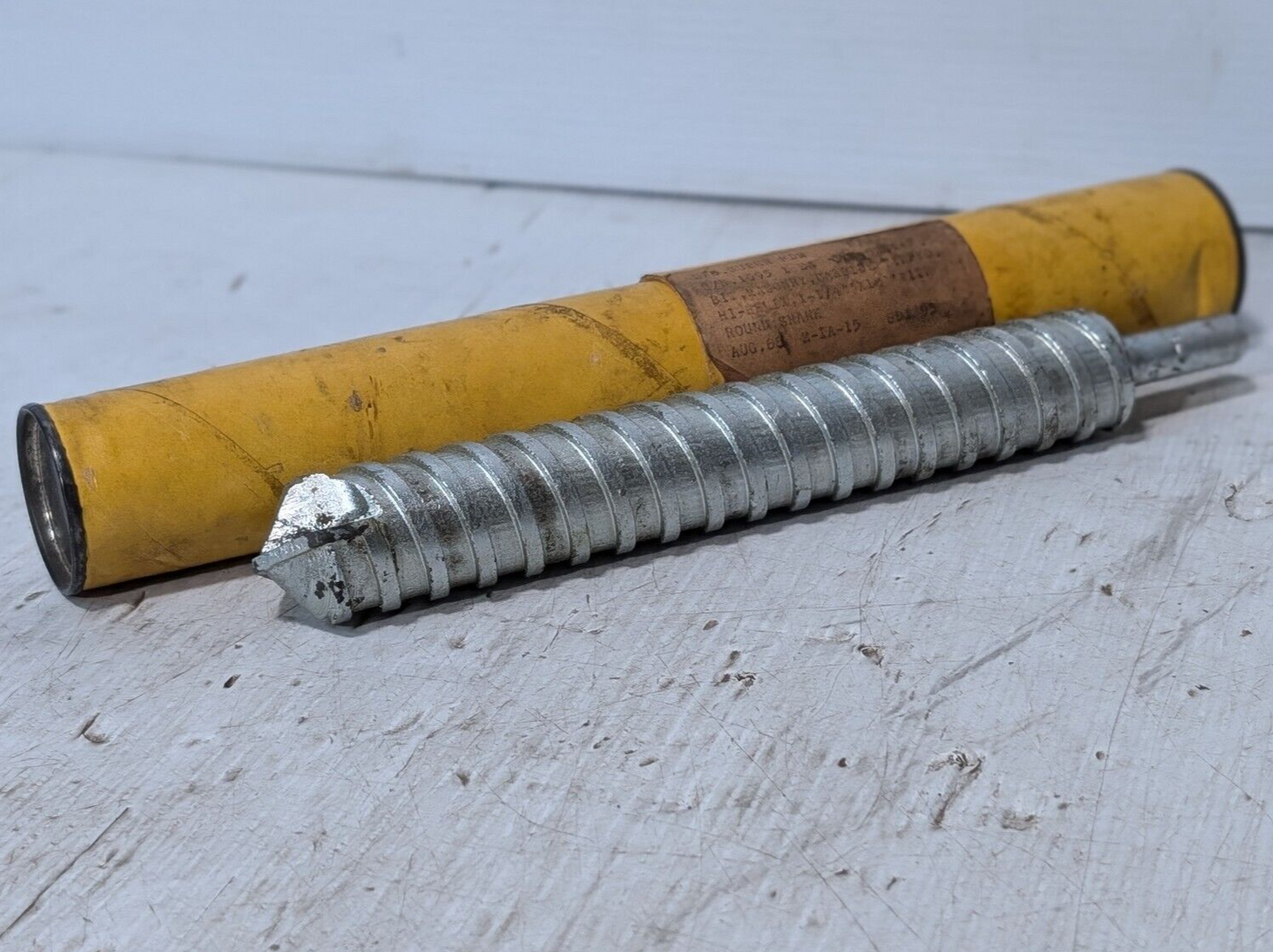 Steel Masonry Bit Hi-Helix 1 1/4" x 10" With Round Shank - Free Shipping