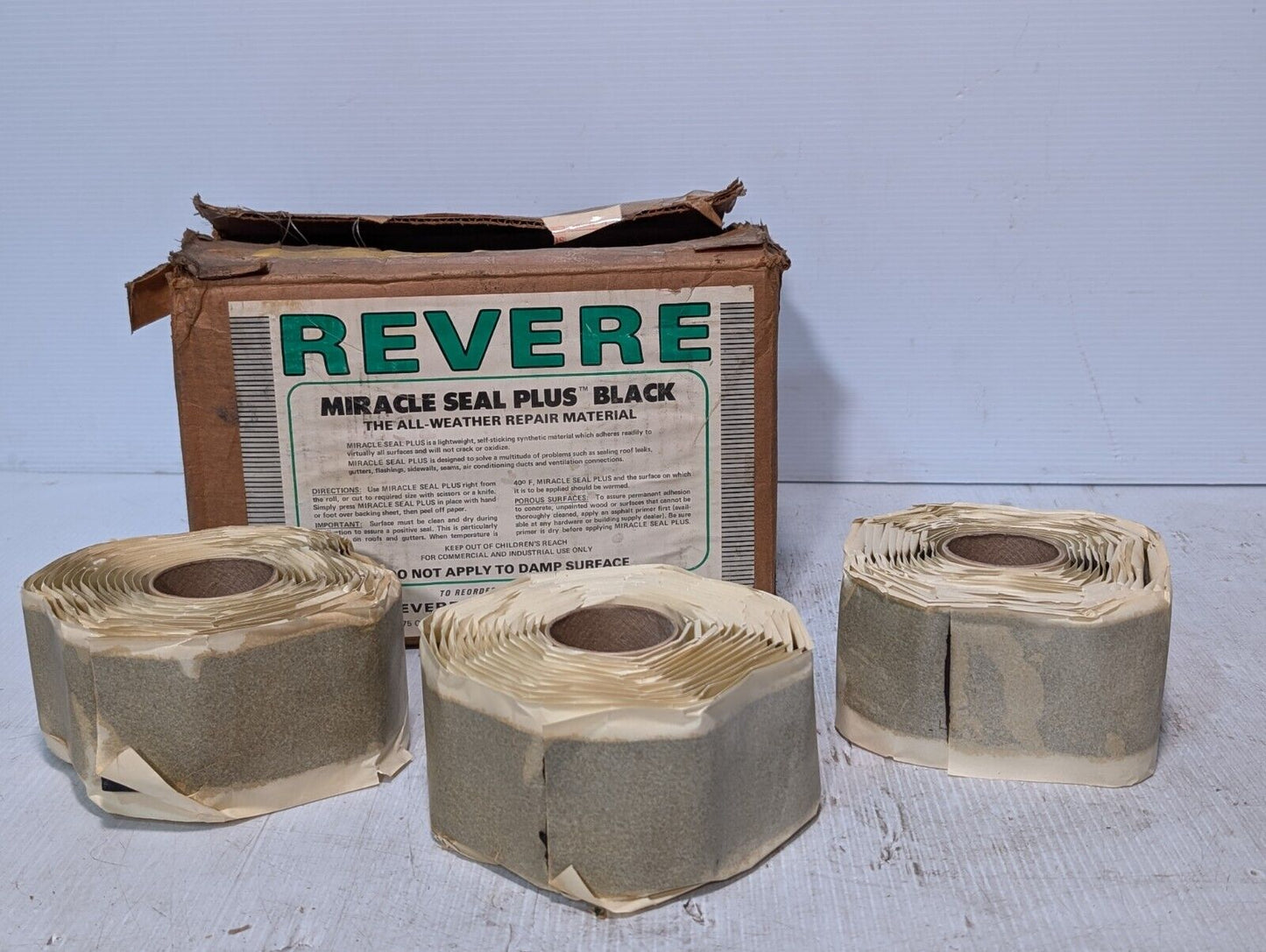 Pack of 3 Revere Miracle Seal Plus Rolls 2-1/2"x 15' - Free Shipping+Returns