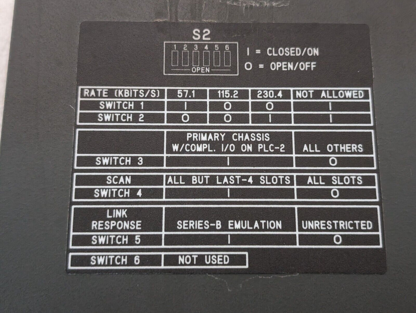 Allen Bradley 1771-ASB/E Remote Input / Output Adapter Module