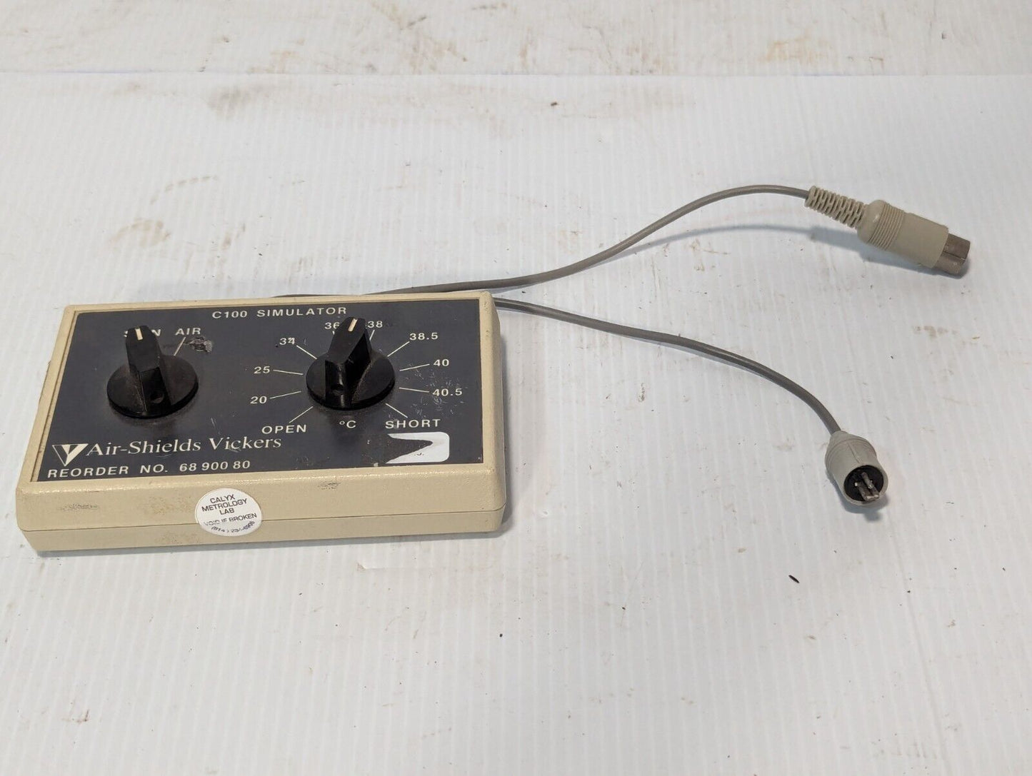 Air-Shields Vickers C100 simulator, 68 900 80, 6890080, skin, air, 20-40.5 deg C