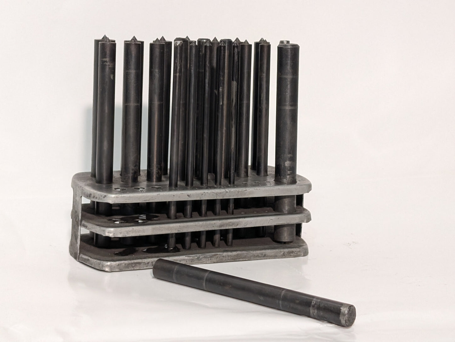 23 Piece Punch, Transfer, Toolmaker, Steel, Machinist, Thread, Tools, Incomplete