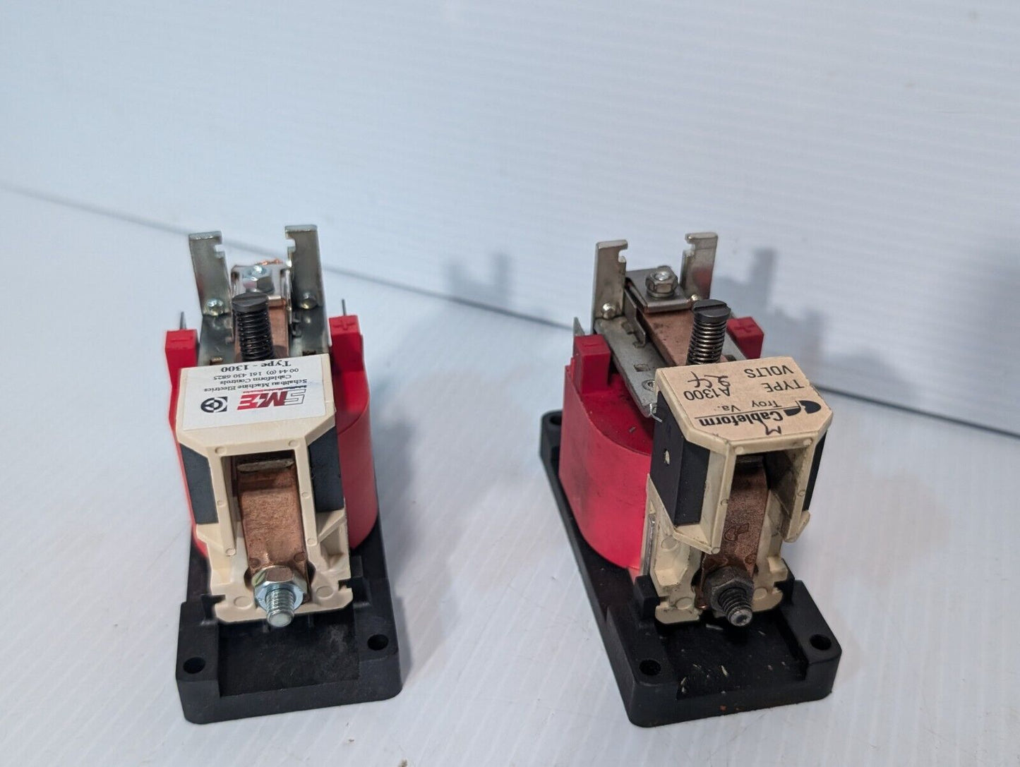 3038109 contactor for Hyster: one new, one for parts as pictured, A1300