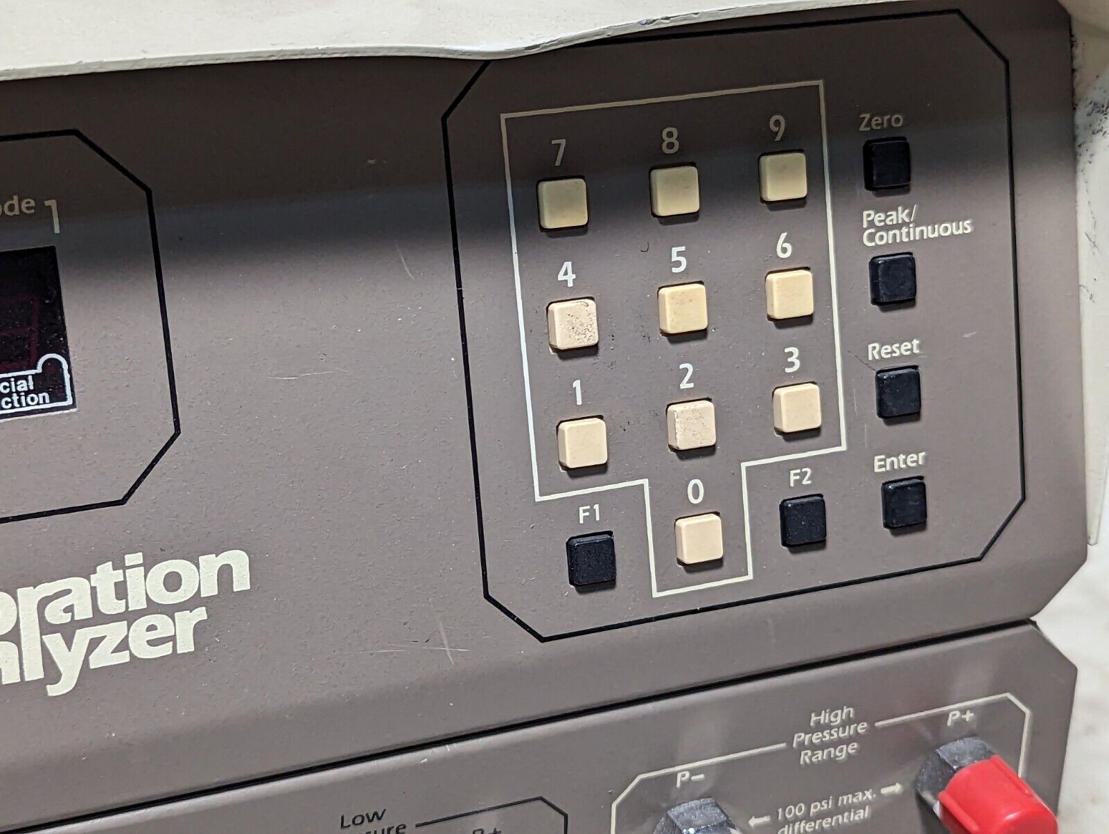 Timeter Instrument RT-200 calibration analyzer: RT-201 control module, RT-202 pr