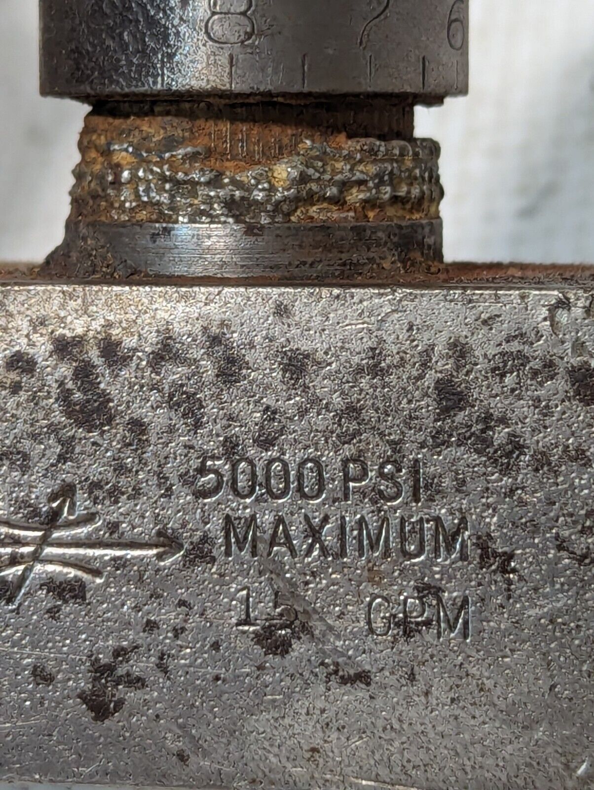 Parker Needle Valve N8005 440356SA 5000 PSI - Free Shipping