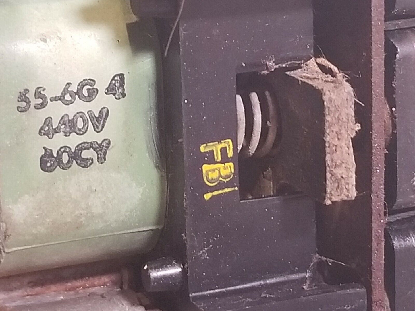 General Electric CR120L060304 Industrial Relay 55-6G 4 440V 60Cy