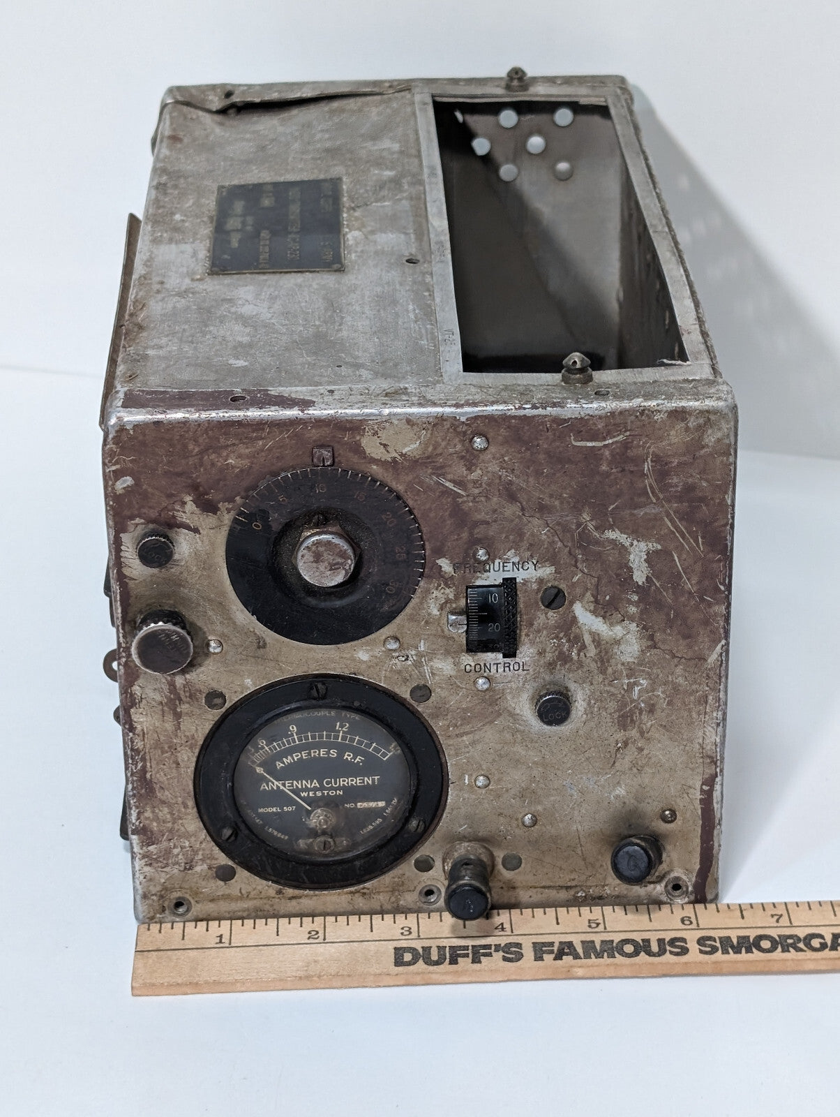 Weston Electric U.S.Army Signal Corps BC-AP-230 Radio Transmitter, 507 Antenna