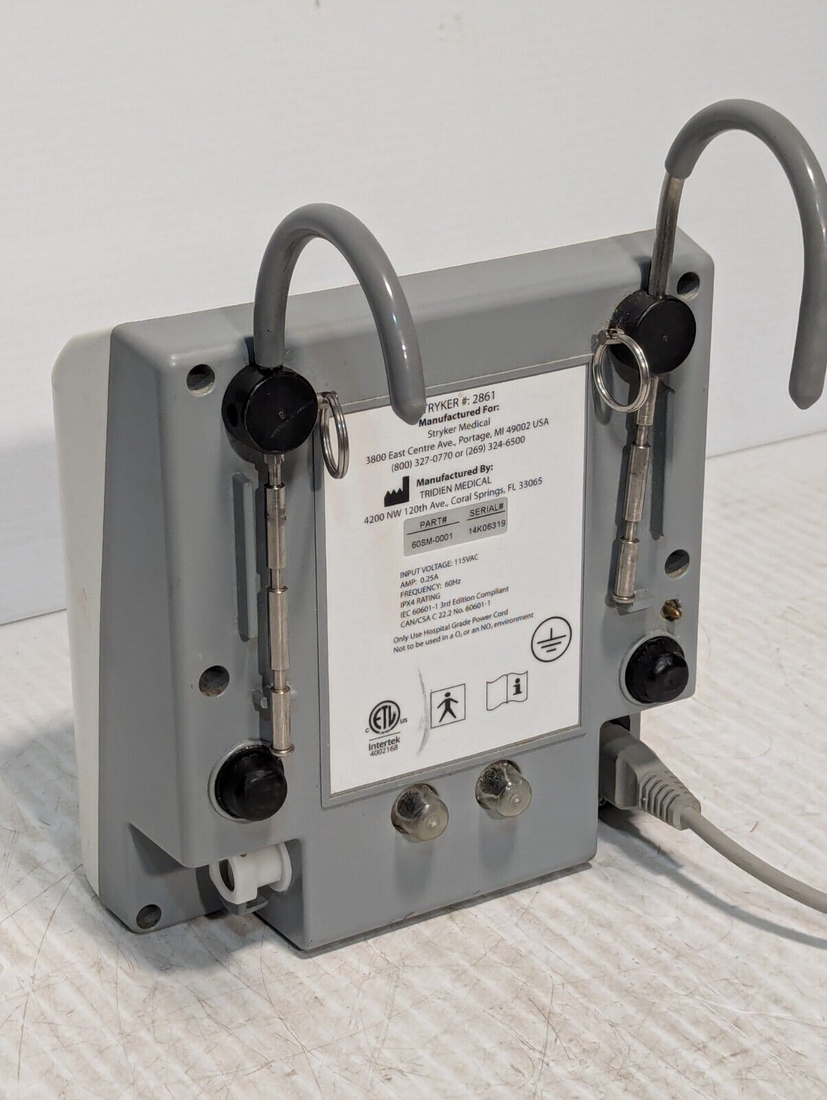 Stryker 2861 Low Air Loss Pump IsoGel SPR Plus Mattress System - Free Shipping