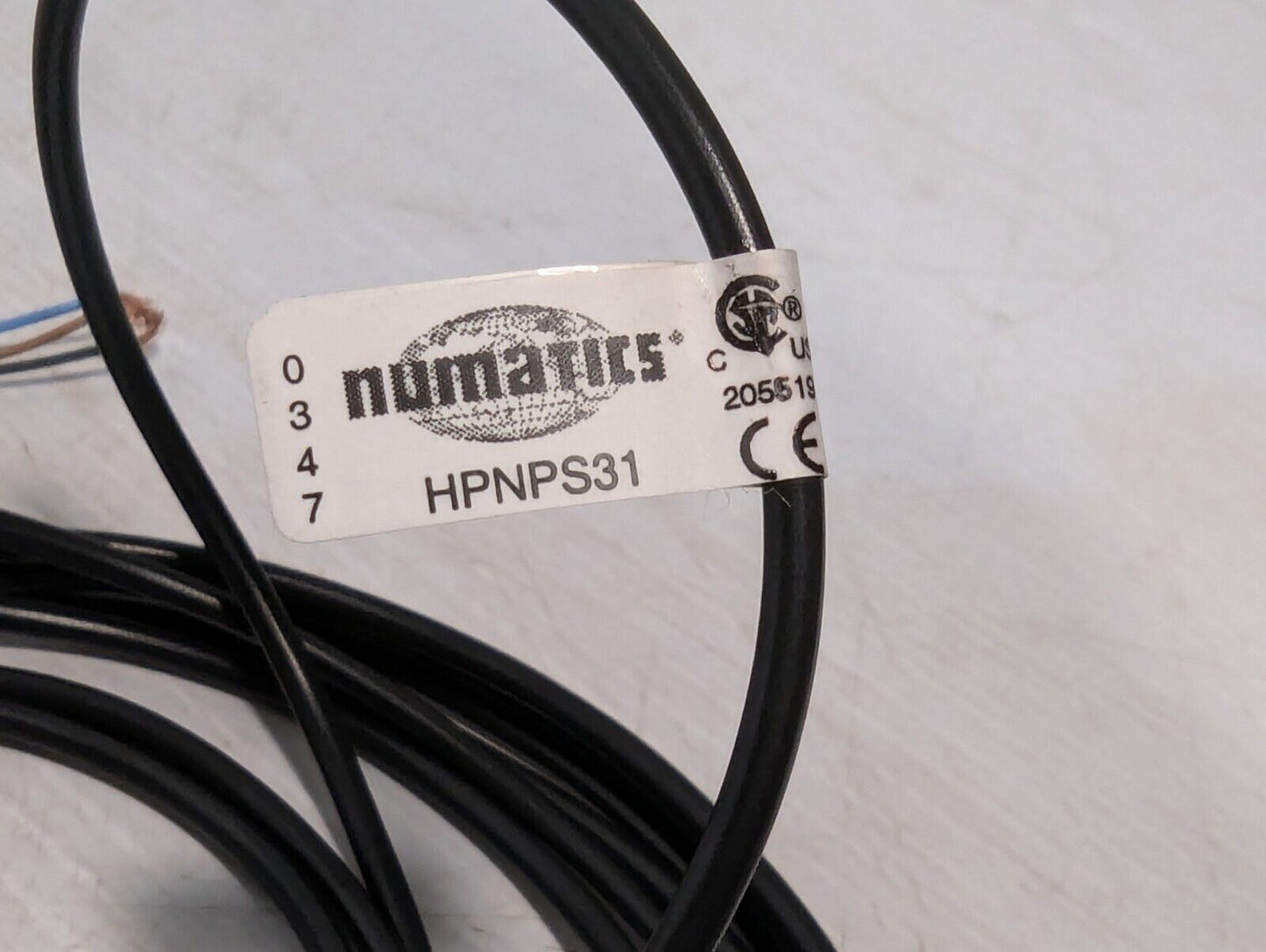 Numatics HPNPS31 Switch Cable Flying Lead, 9' Cable Length - Free Shipping