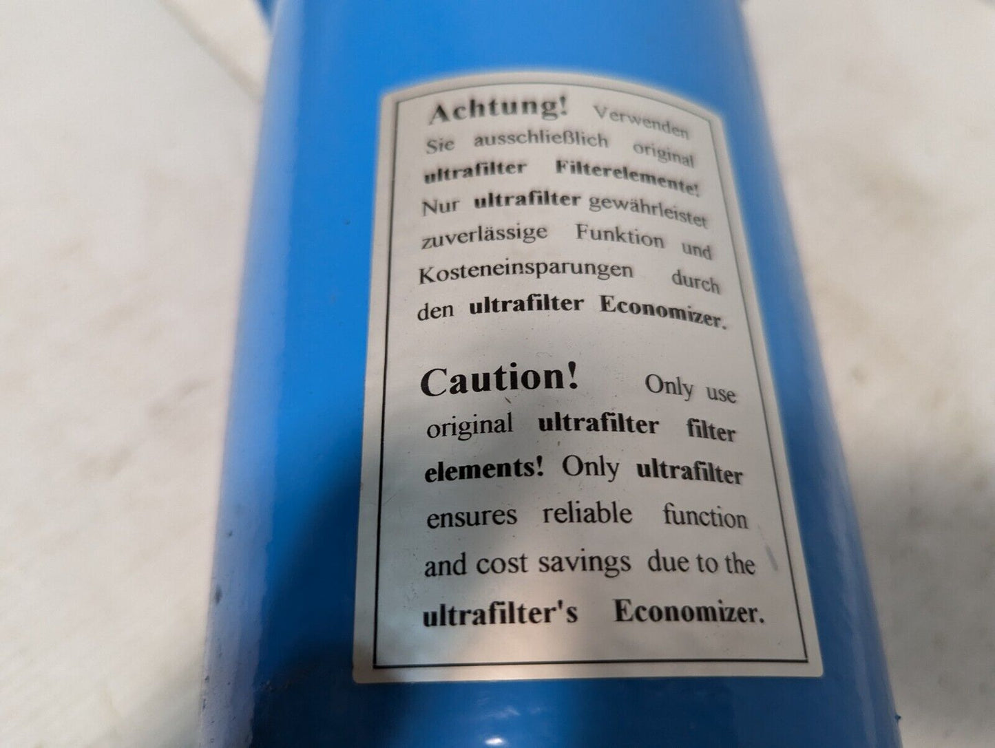 Ultra Filter, Pneumatic, SMF 0300, UFM-T1 Super Plus, Germany - Free Shipping