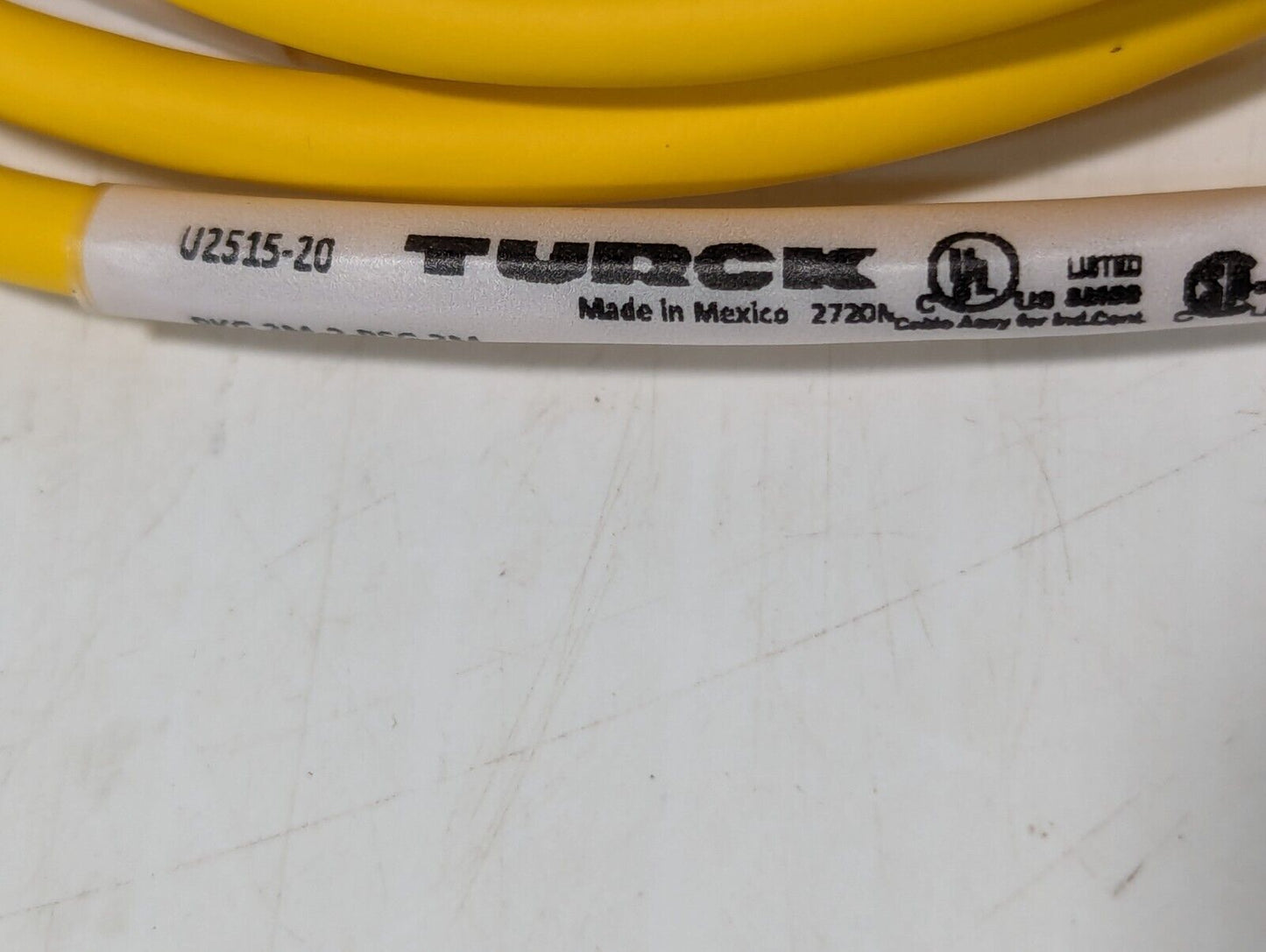 Turck U2515-20 Actuator and Sensor Cord Set W735 - Free Shipping