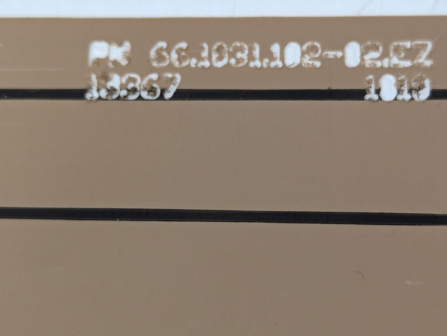Siemens 9330-12-000-7434 Acrylic Strip, 17.3" L x 3.5" W, 0.12" Thick-Free Ship