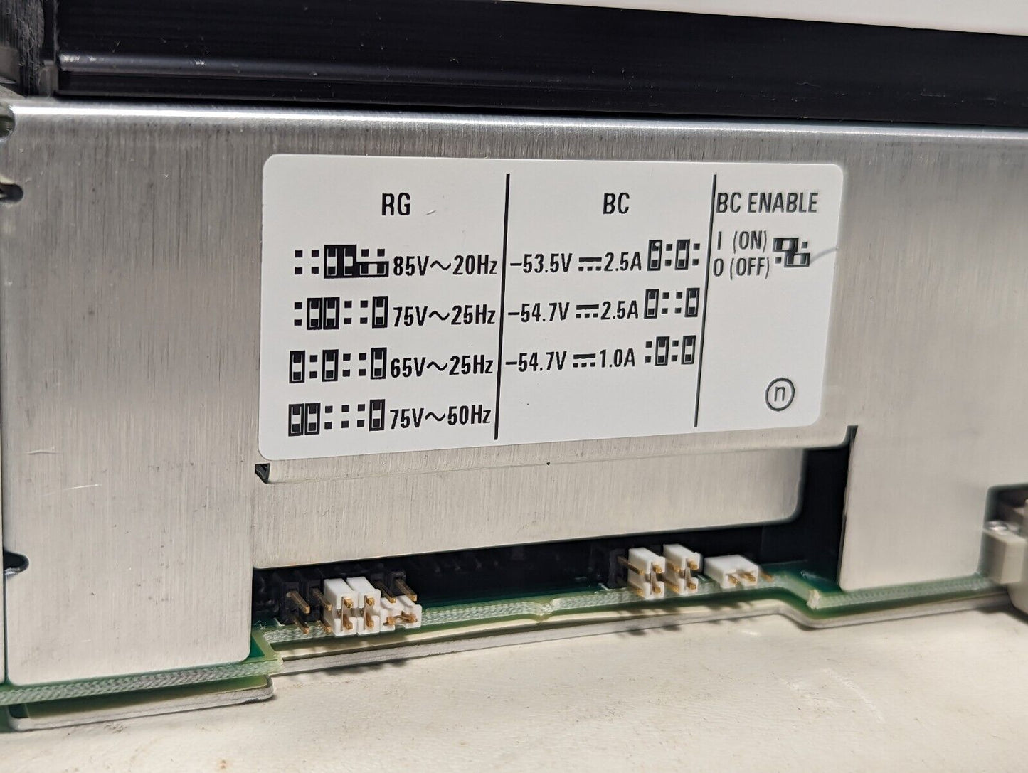 Onan 3-70564-0000 DC power supply, output 48VDC, input 115/230VAC