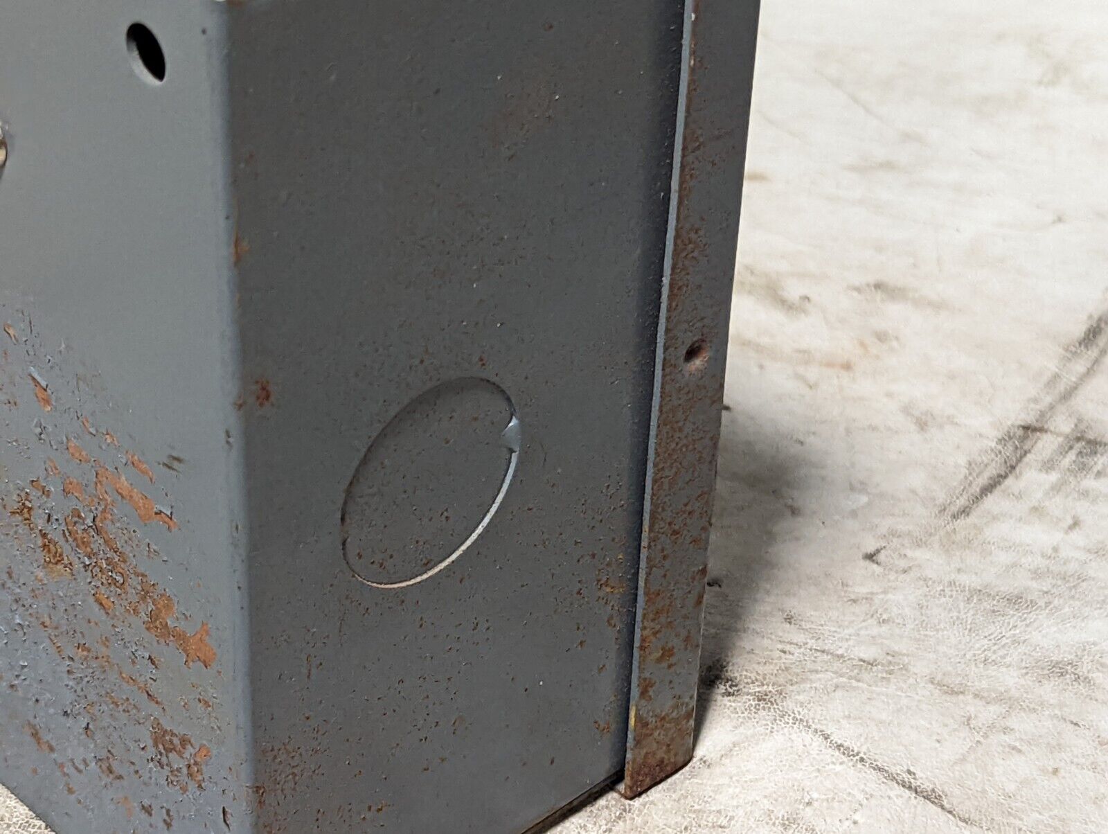 Struthers-Dunn 90XGX100 relay with enclosure, 110VAC coil/contacts