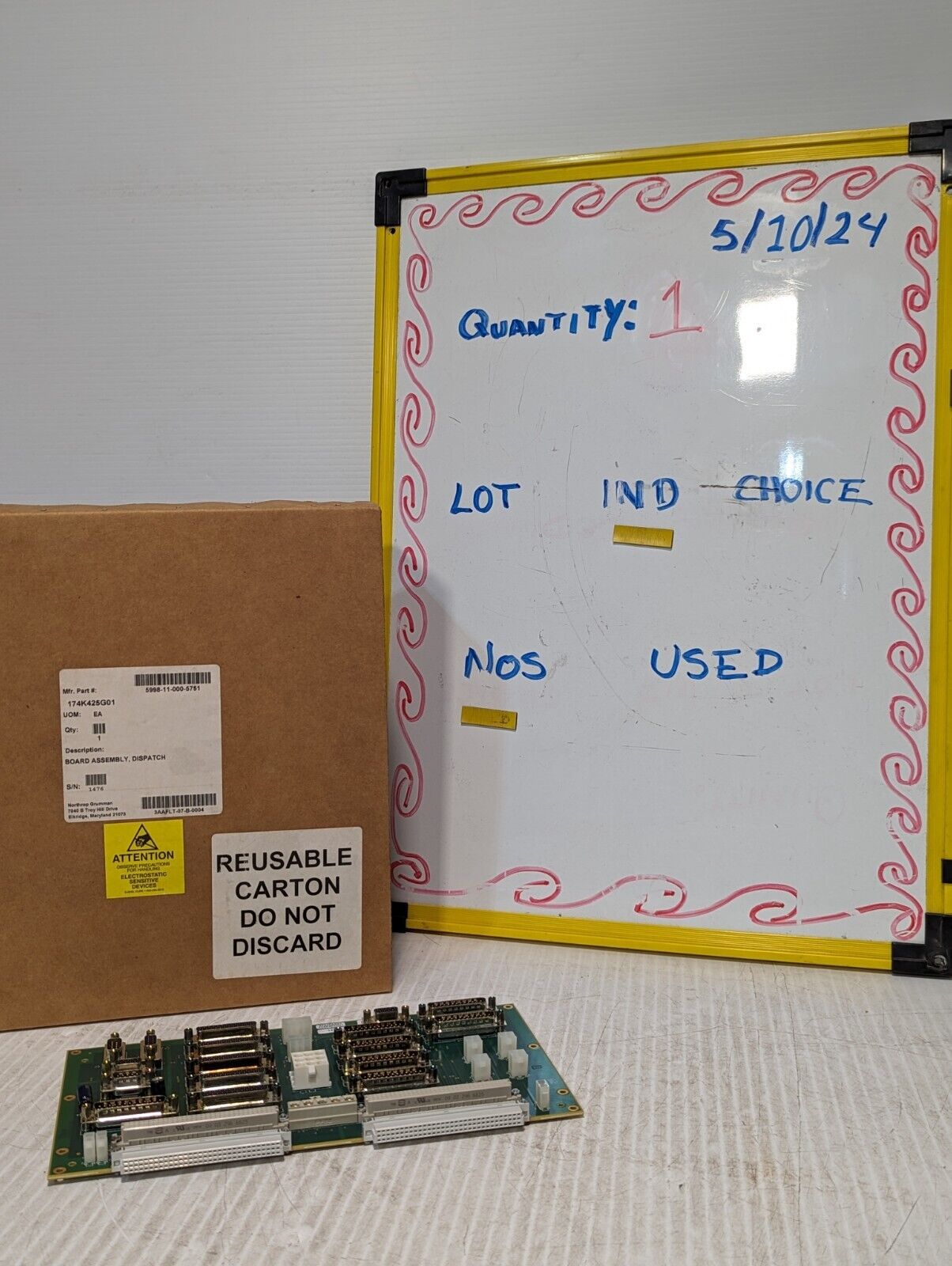 5998-11-000-5751 174K425G01 Dispatch Board Assembly - Free Shipping