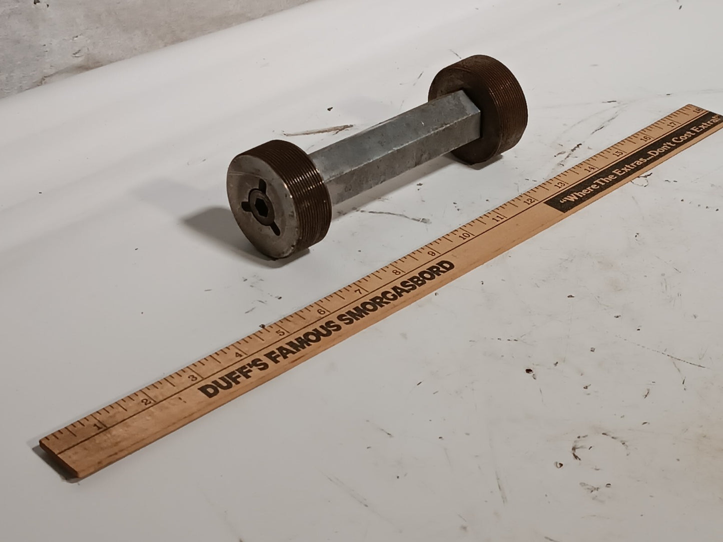 Thread & Gage Co 2-1/4-16 N-2 Thread Plug Gage Go PD 2.2094 ~ No Go PD 2.2158