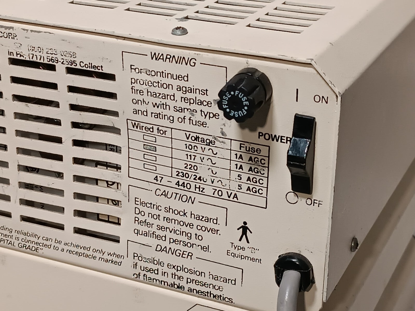 Timeter Instrument Corporation RT-200 Calibration Analyzer - Powers On