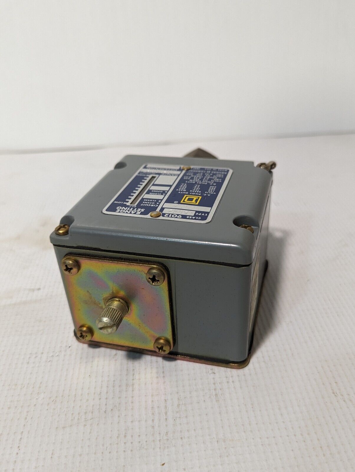 Square D 9012-AC12 Pressure Switch - Free Shipping