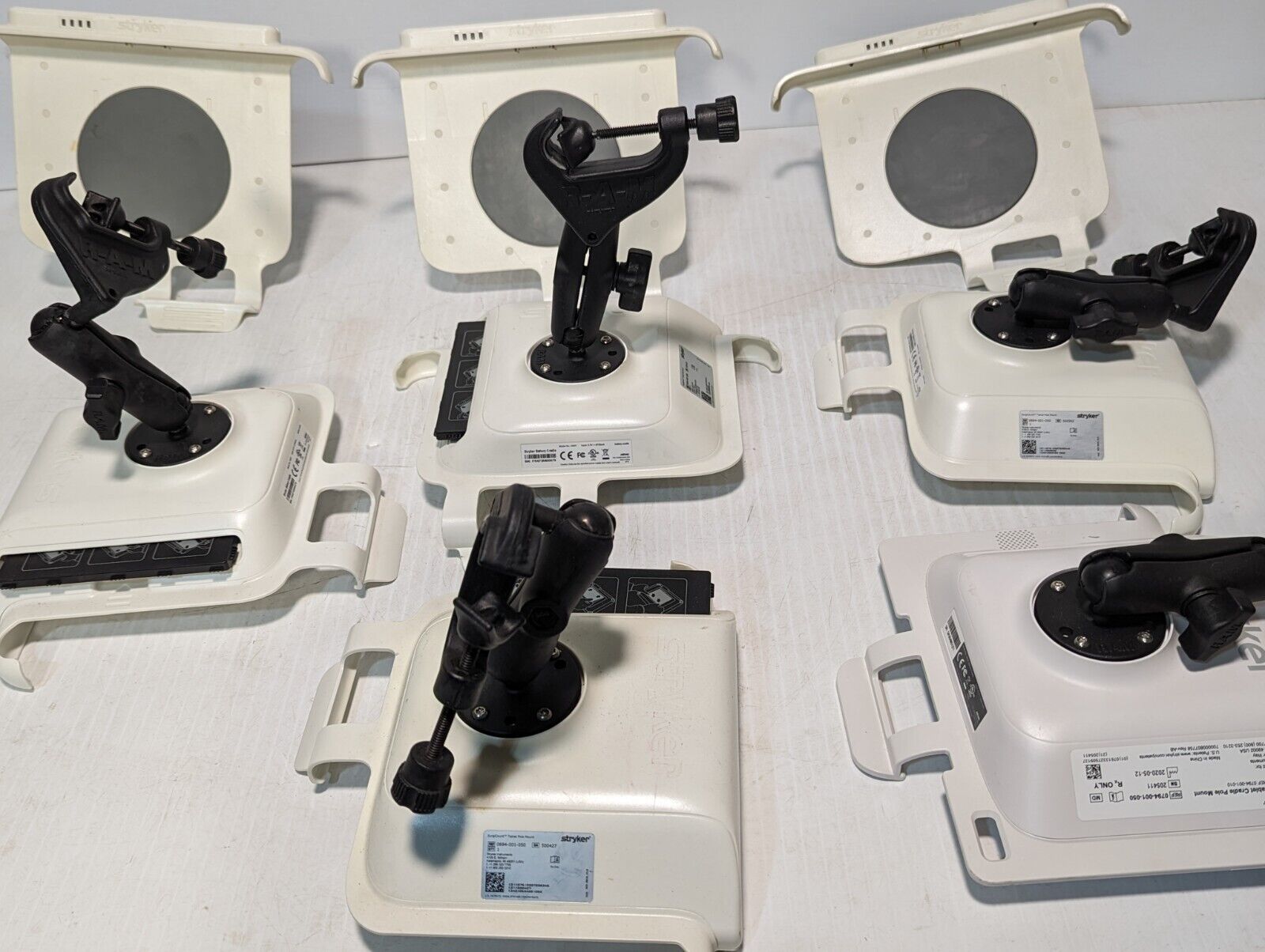 Stryker 0694-001-050 Surgicount Tablet Pole Mount - Free Shipping