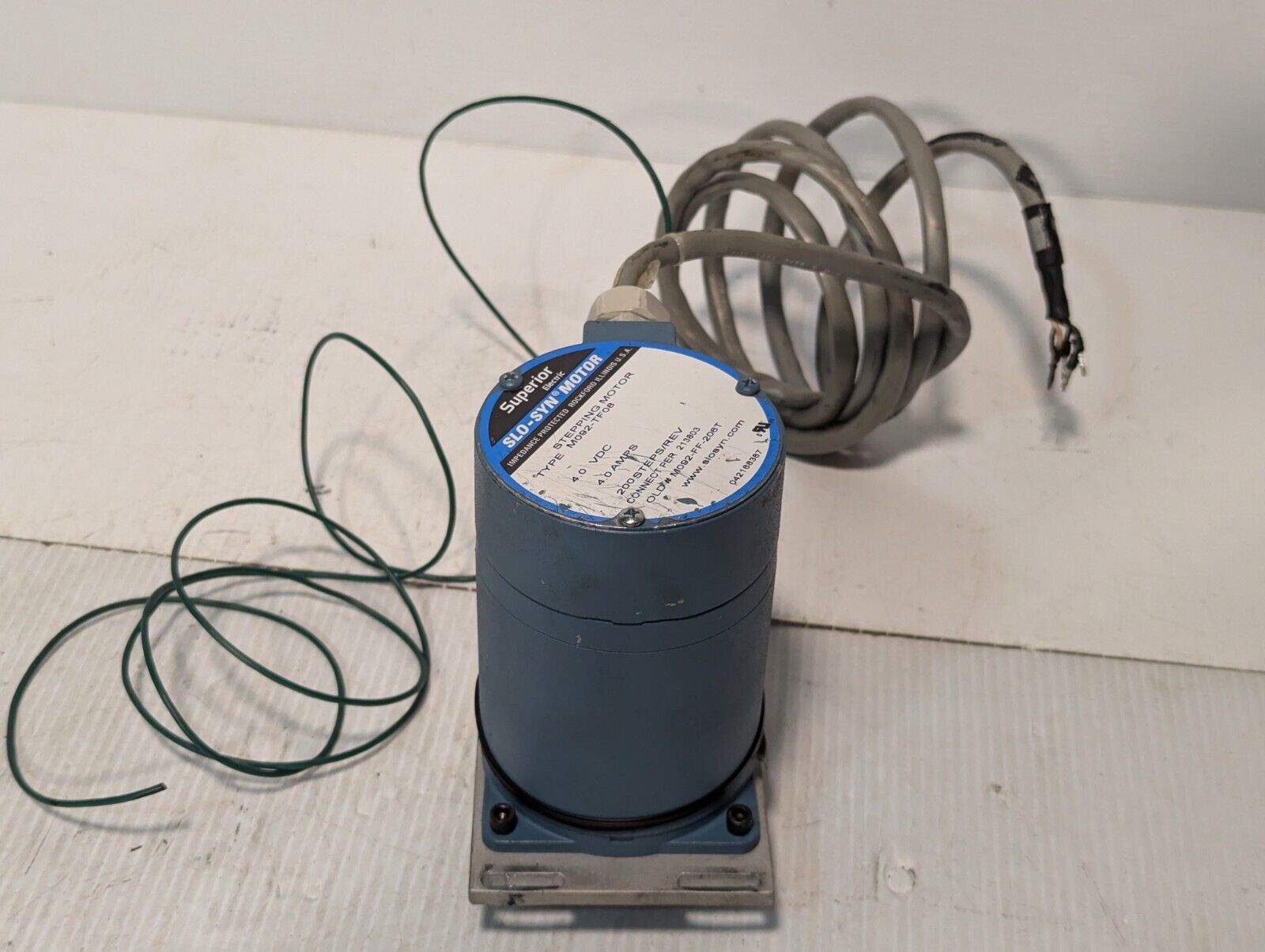 Superior Elec. M093-FD14 Slo-Syn Synchronous/Stepping Motor BM101025 2.27DC 7A