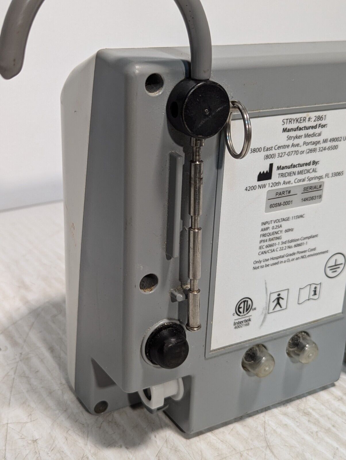 Stryker 2861 Low Air Loss Pump IsoGel SPR Plus Mattress System - Free Shipping